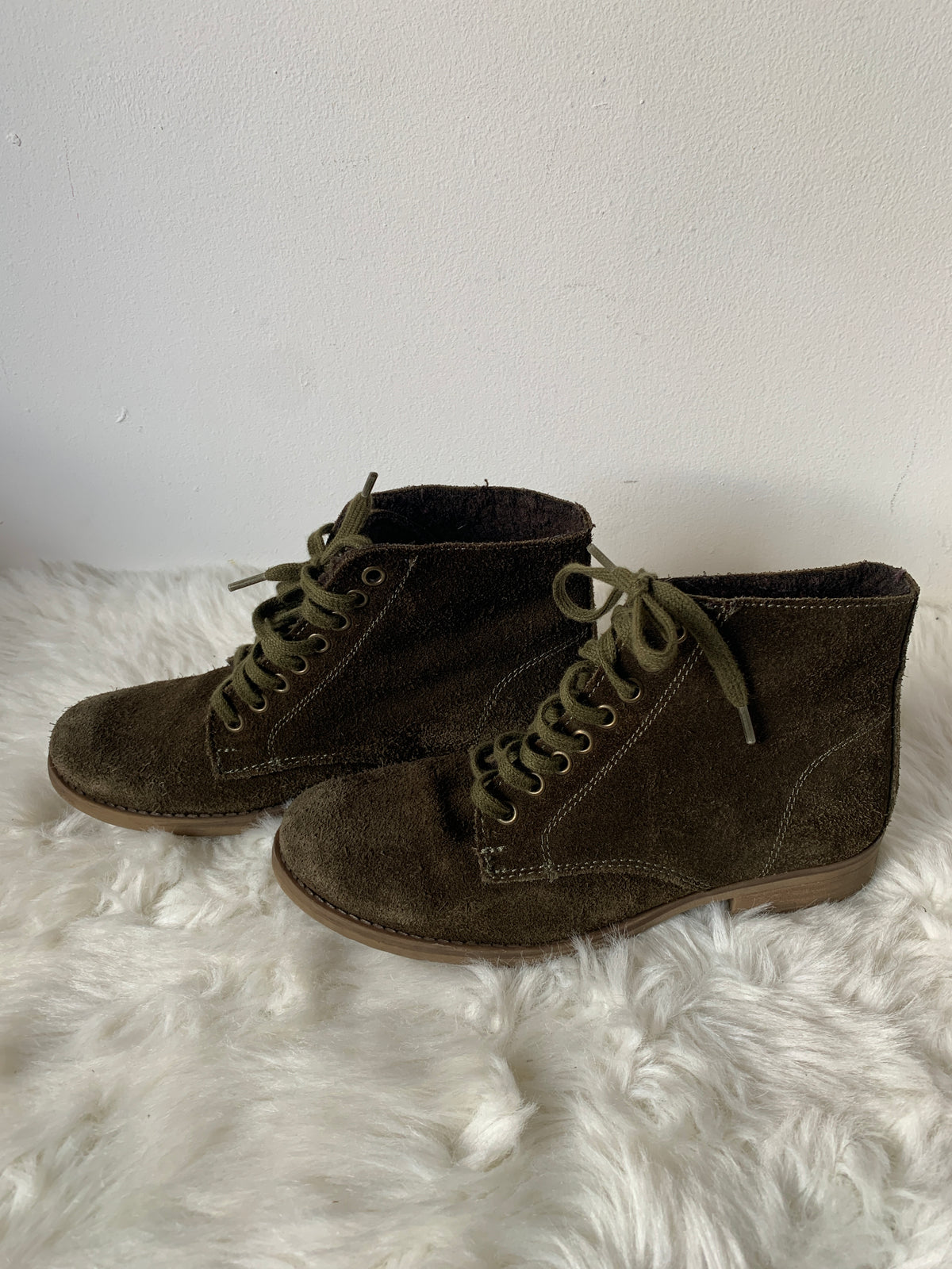Groene veterboots | Rapid Soul | 36