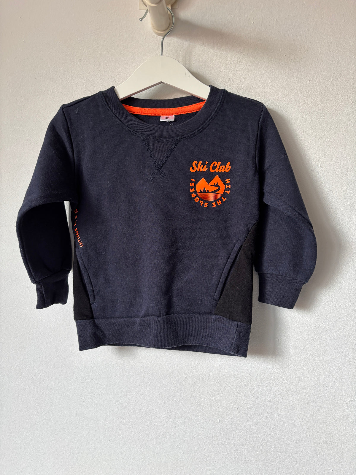 Marineblauwe sweater | Zeeman | 92