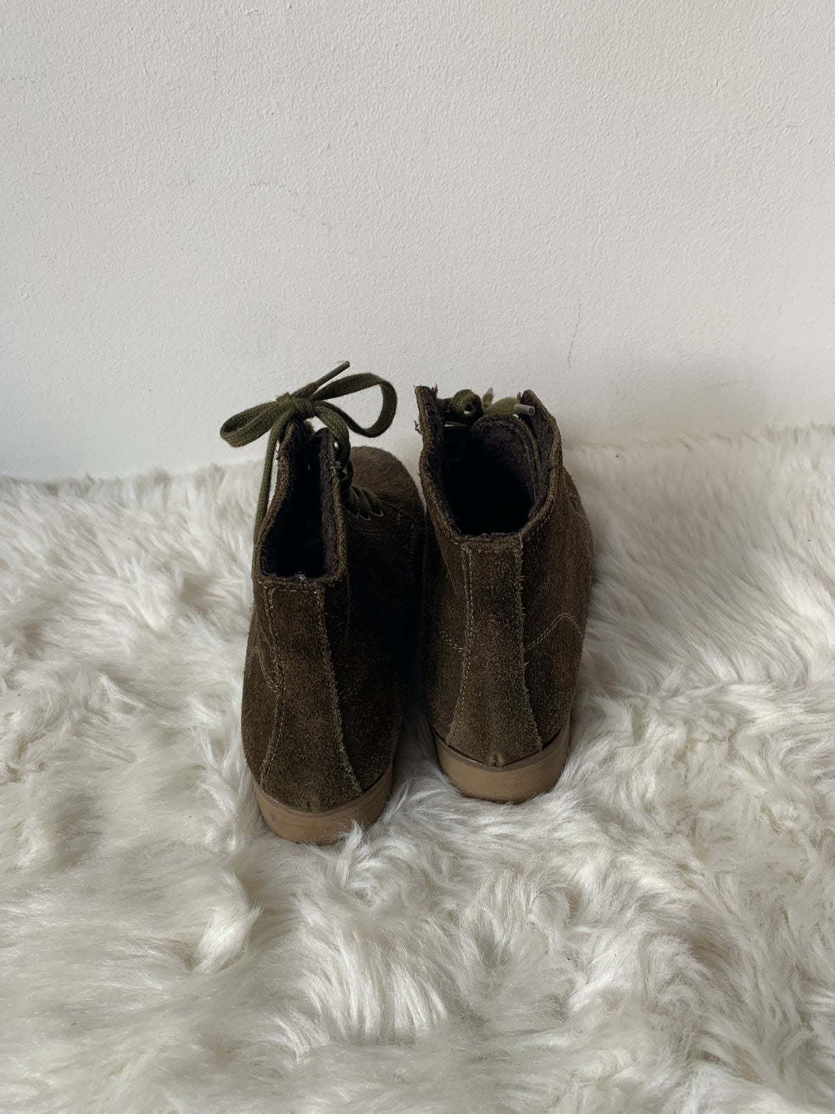 Groene veterboots | Rapid Soul | 36
