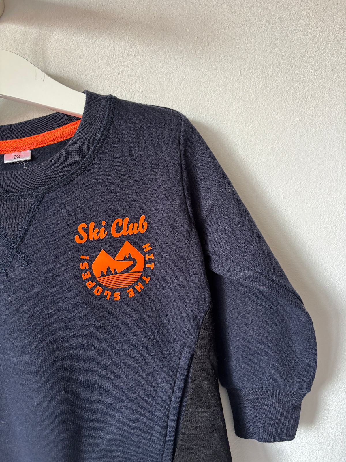 Marineblauwe sweater | Zeeman | 92