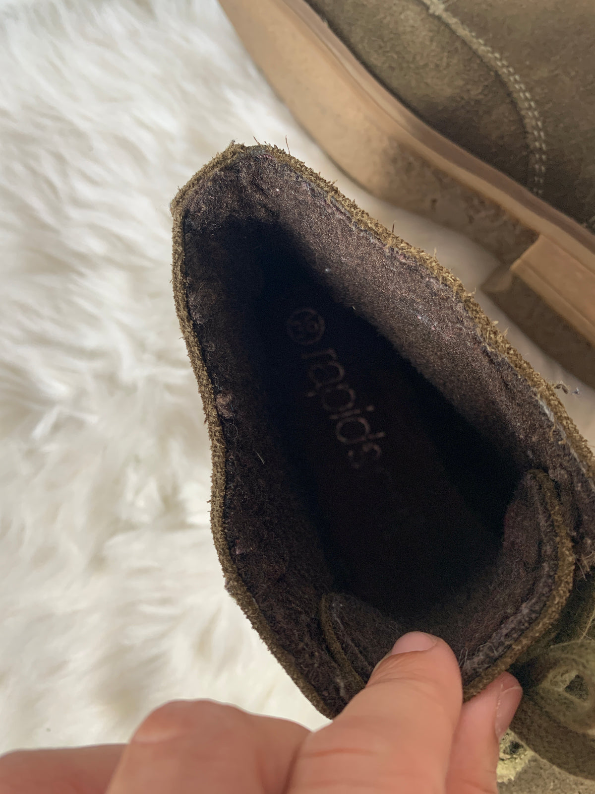 Groene veterboots | Rapid Soul | 36