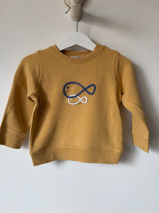 Mosterdgele sweater | Buissonnière | 80