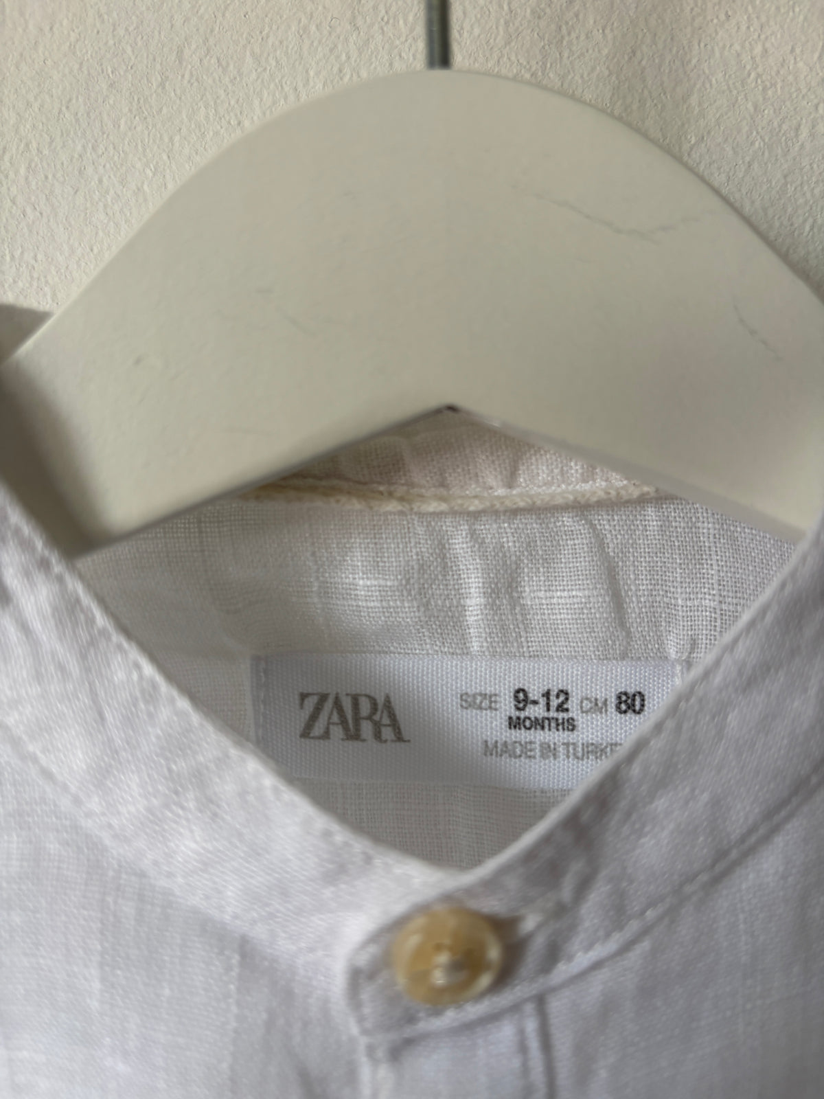 Wit hemdje | Zara | 80