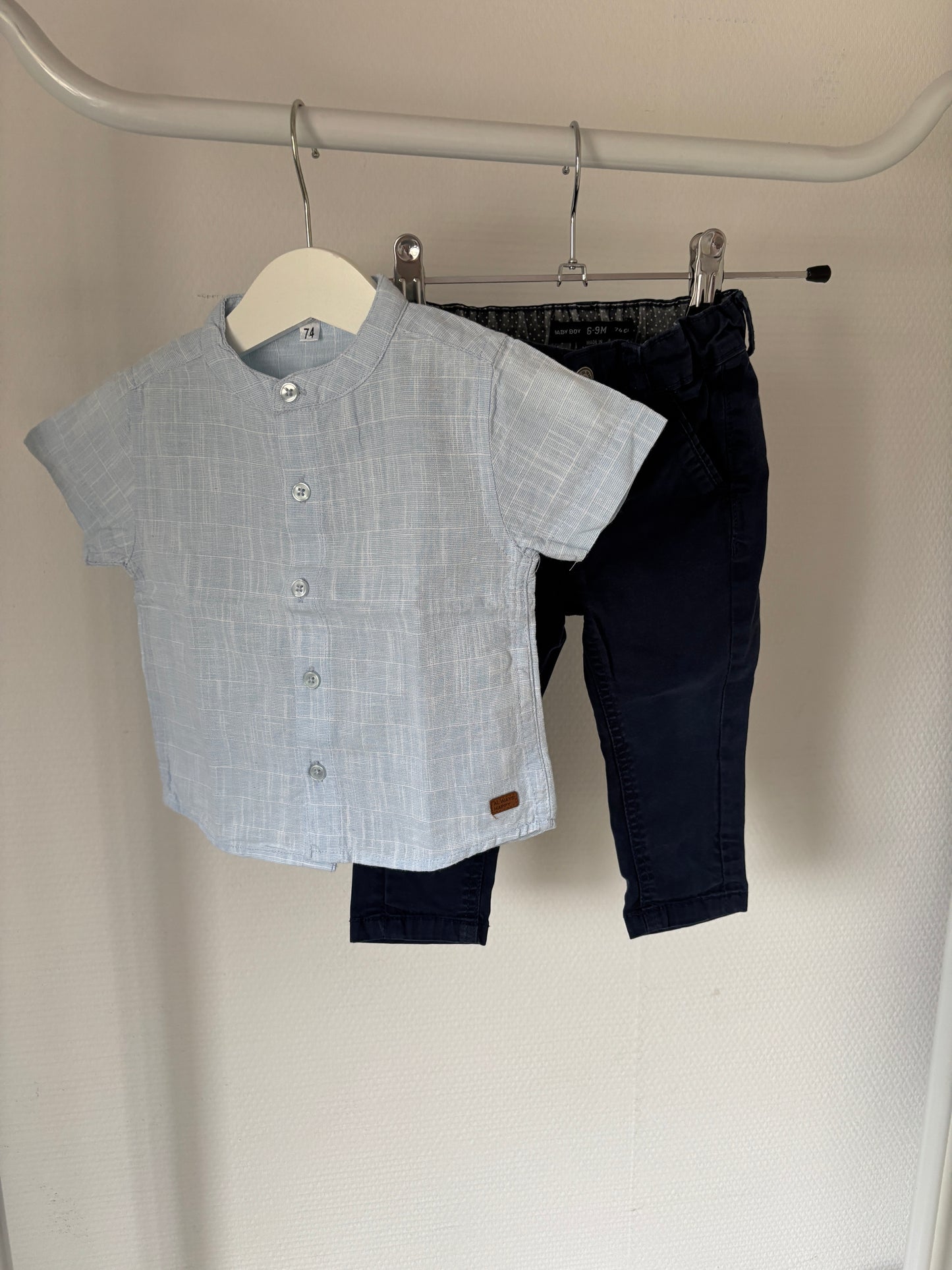 Setje: hemdje en jeansbroekje