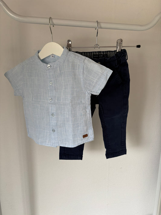 Setje: hemdje en jeansbroekje