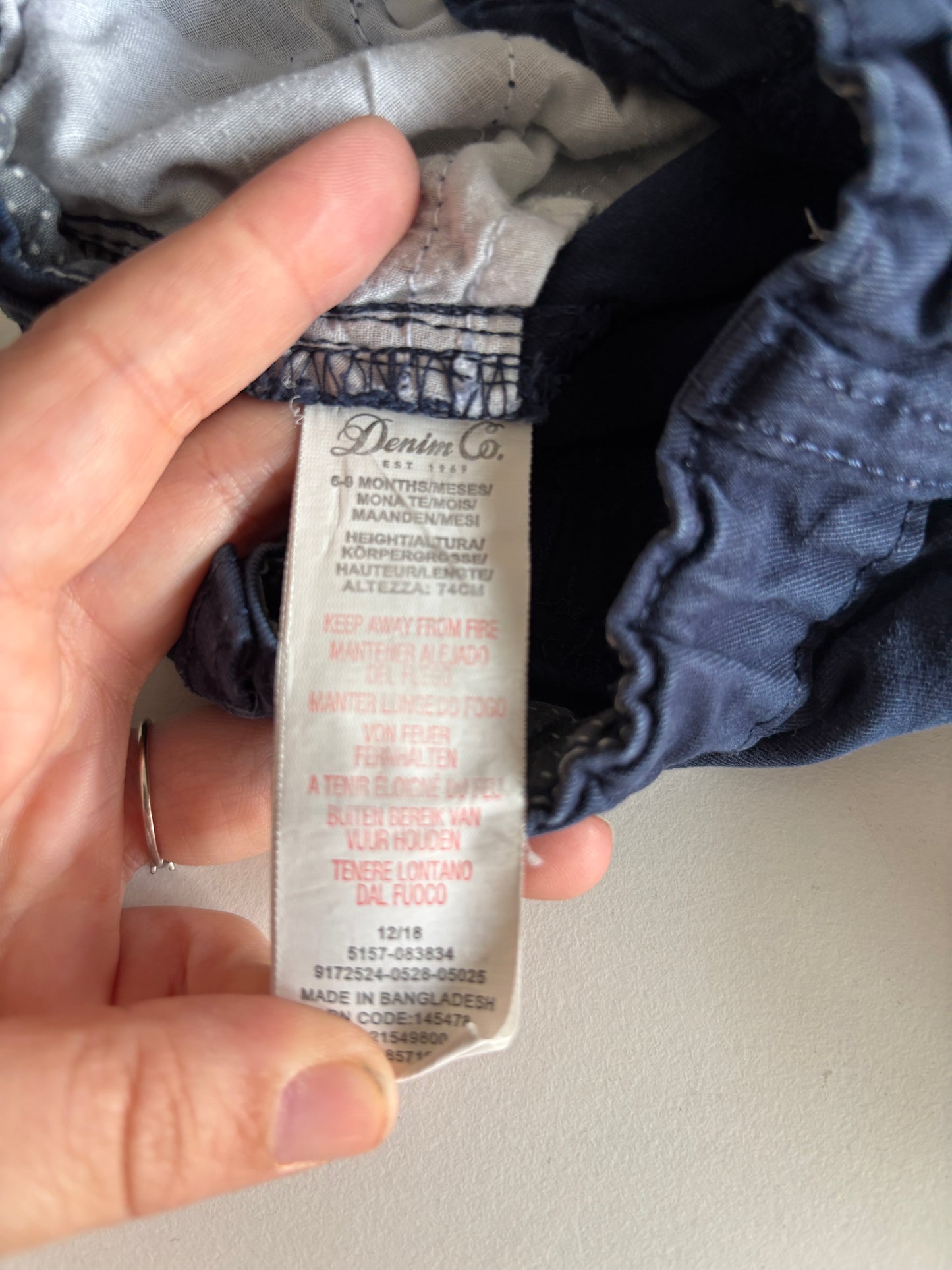 Setje: hemdje en jeansbroekje