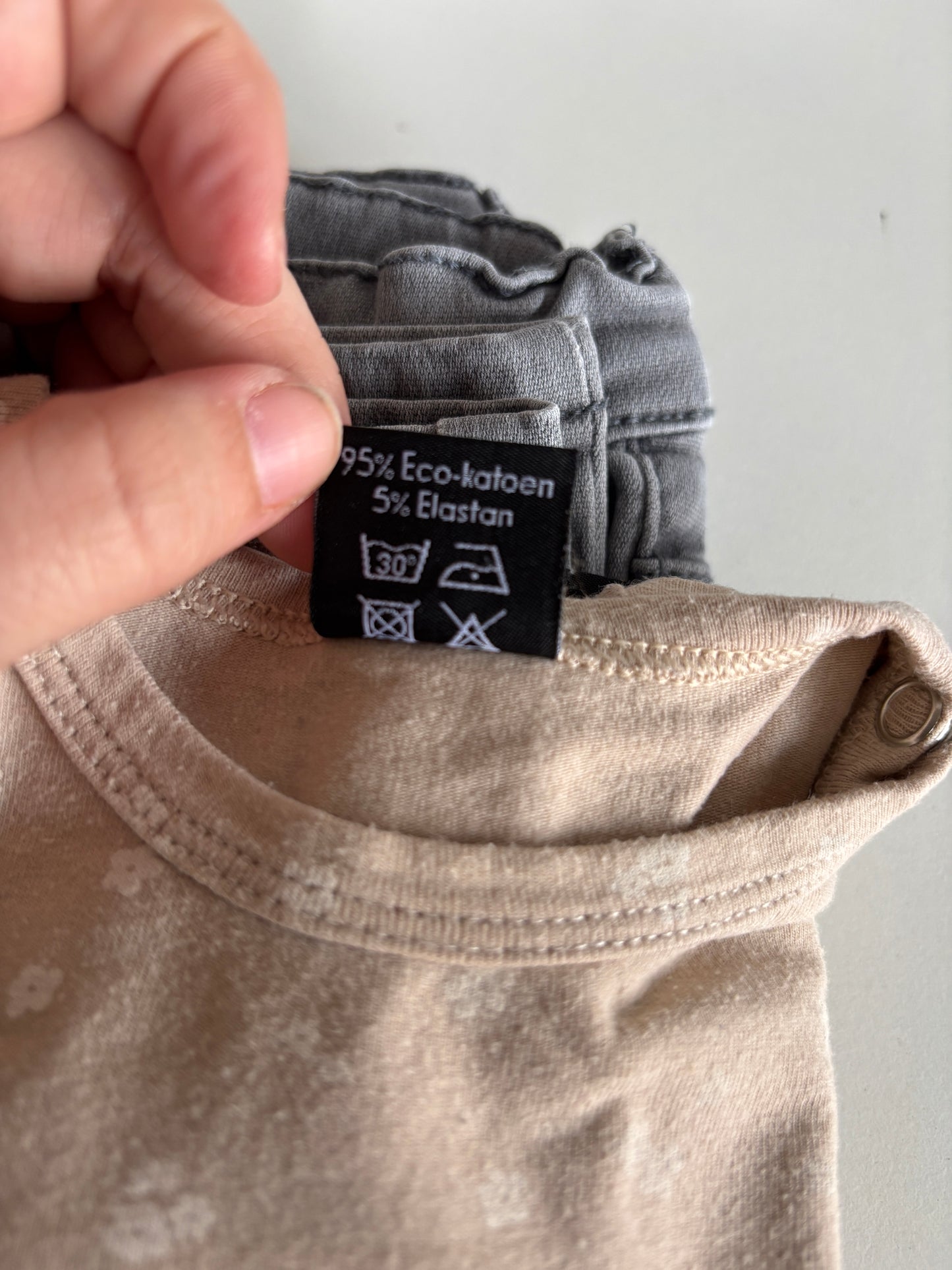 Setje: longsleeve en jeansbroek