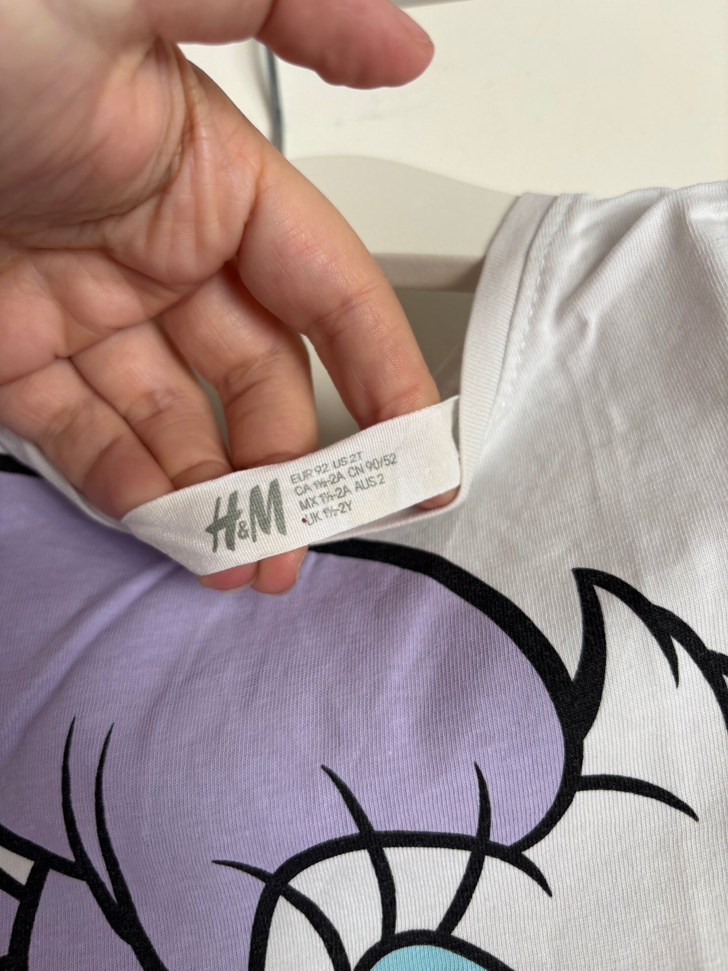 Witte T-shirt Daisy Duck