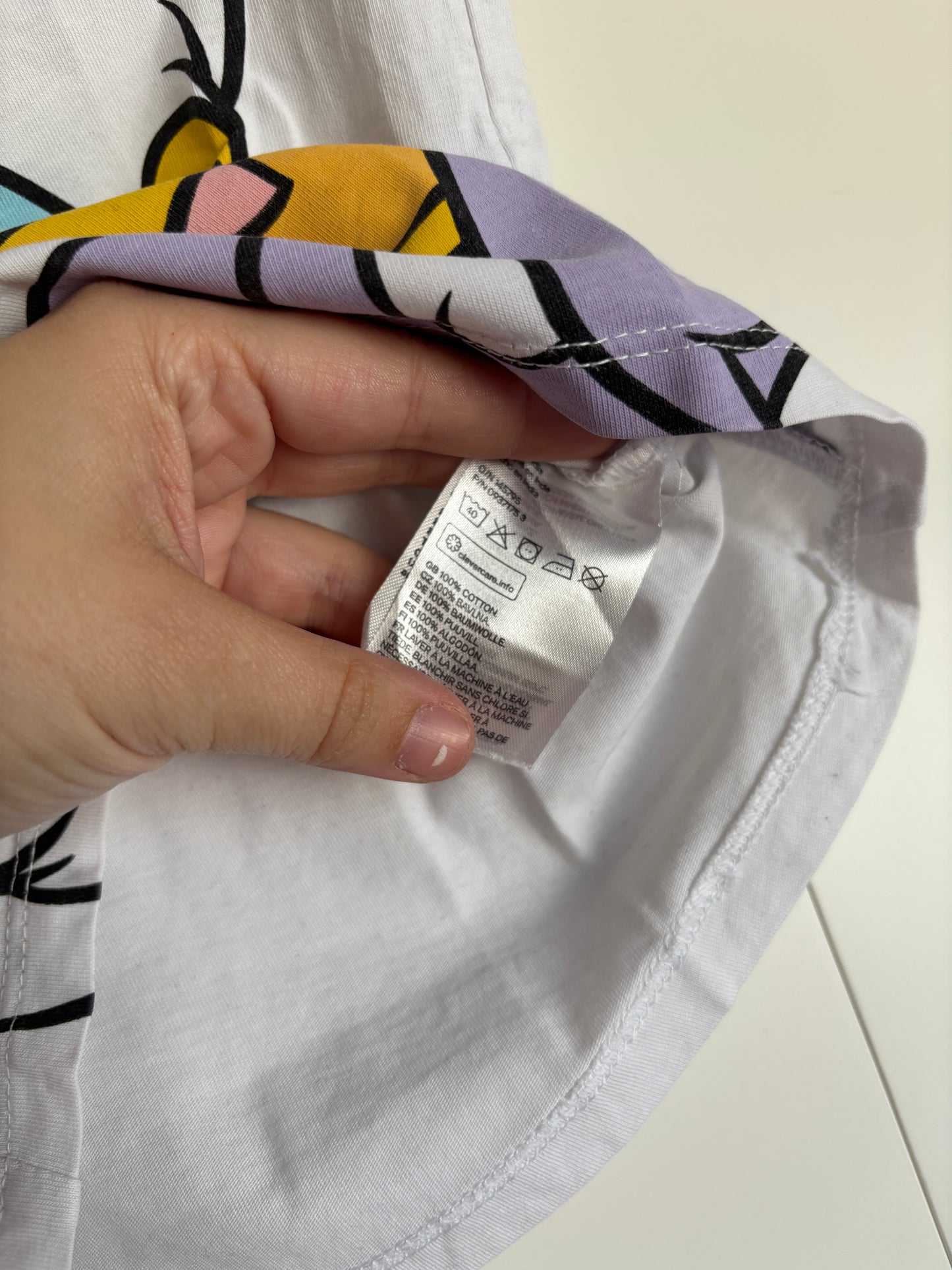 Witte T-shirt Daisy Duck