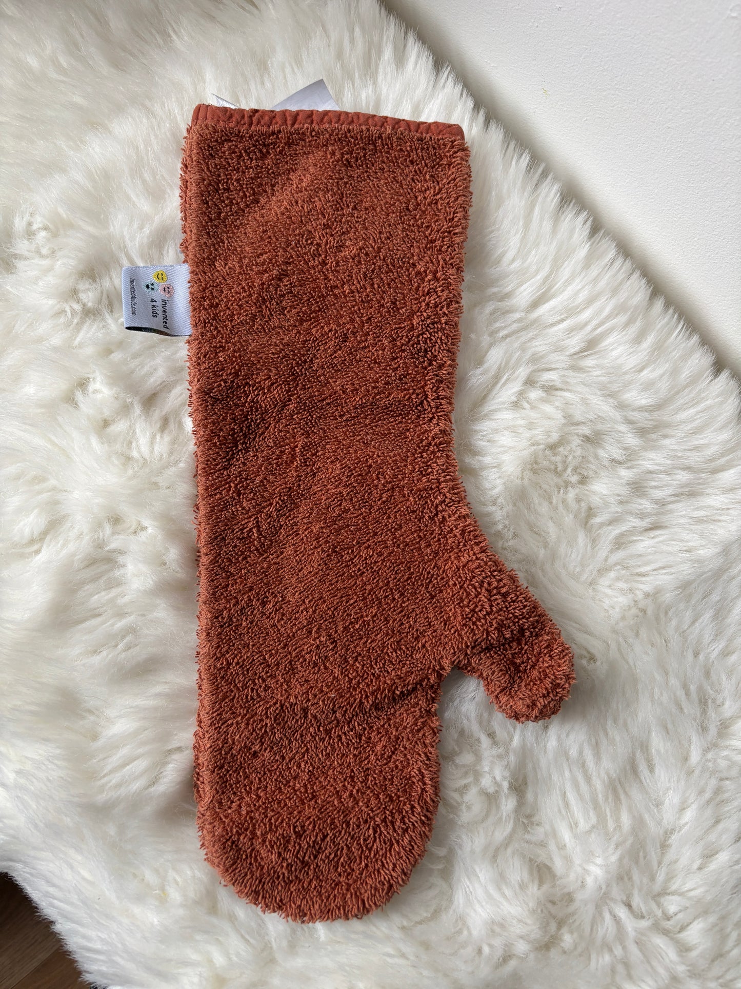 Roestkleurige washand | Invented4Kids