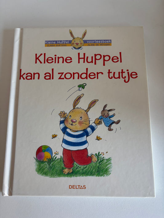 Kleine Huppel kan al zonder tutje