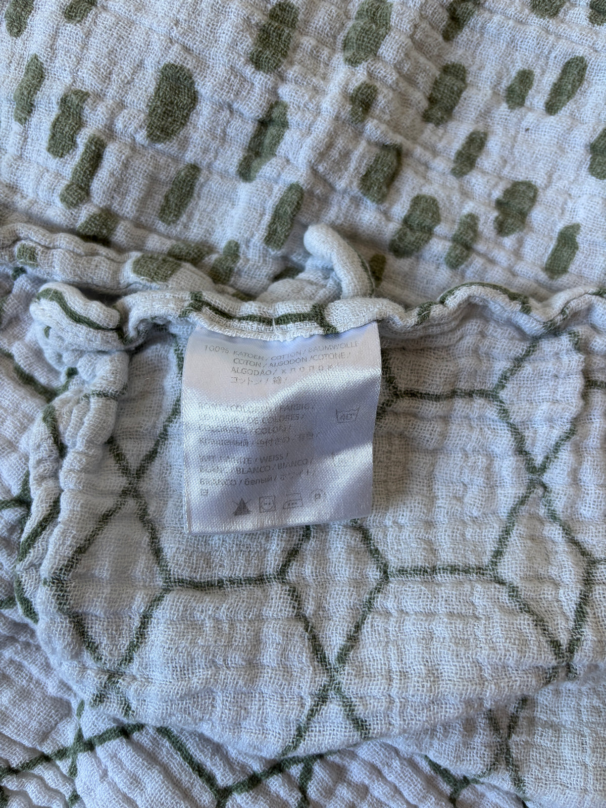 Bundel kleine tetradoekjes (4) | Briljant Baby | 25x25cm