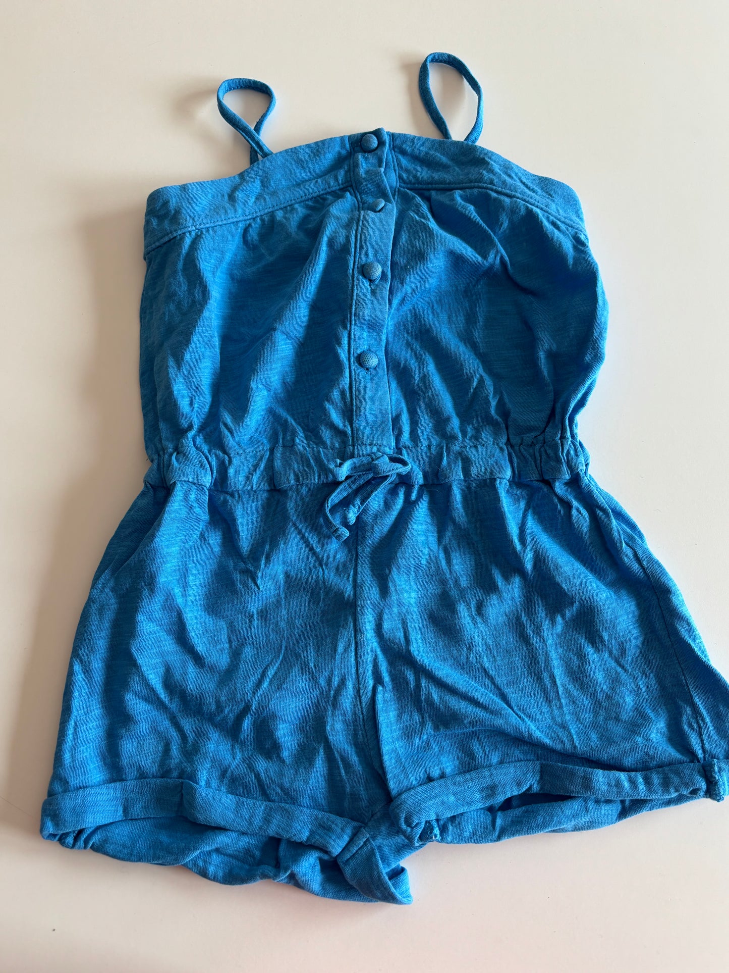 Blauw playsuit