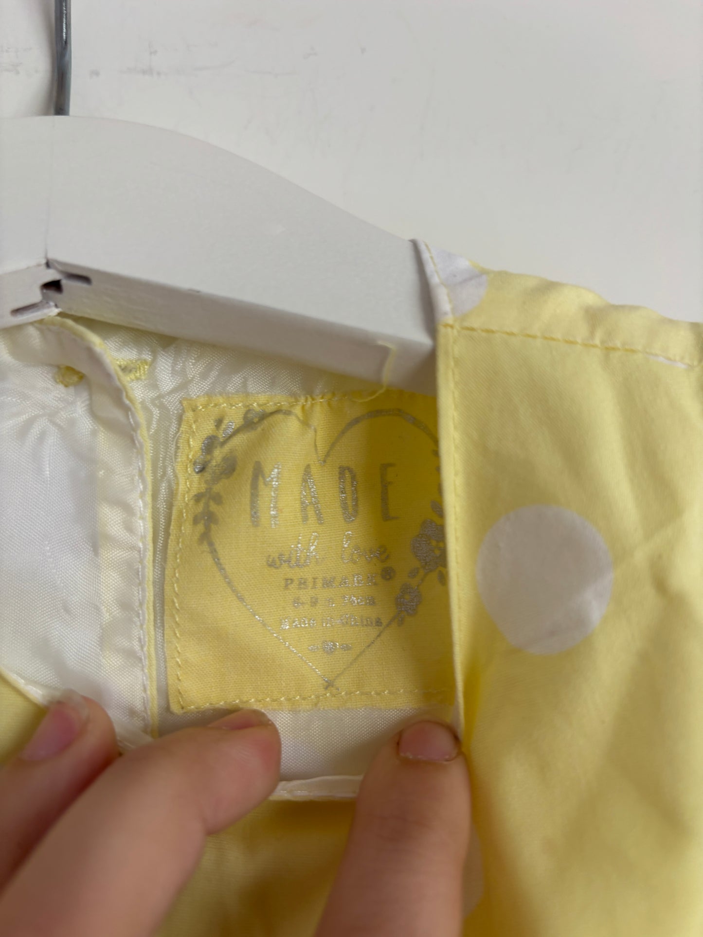 Lichtgeel bollenjurkje