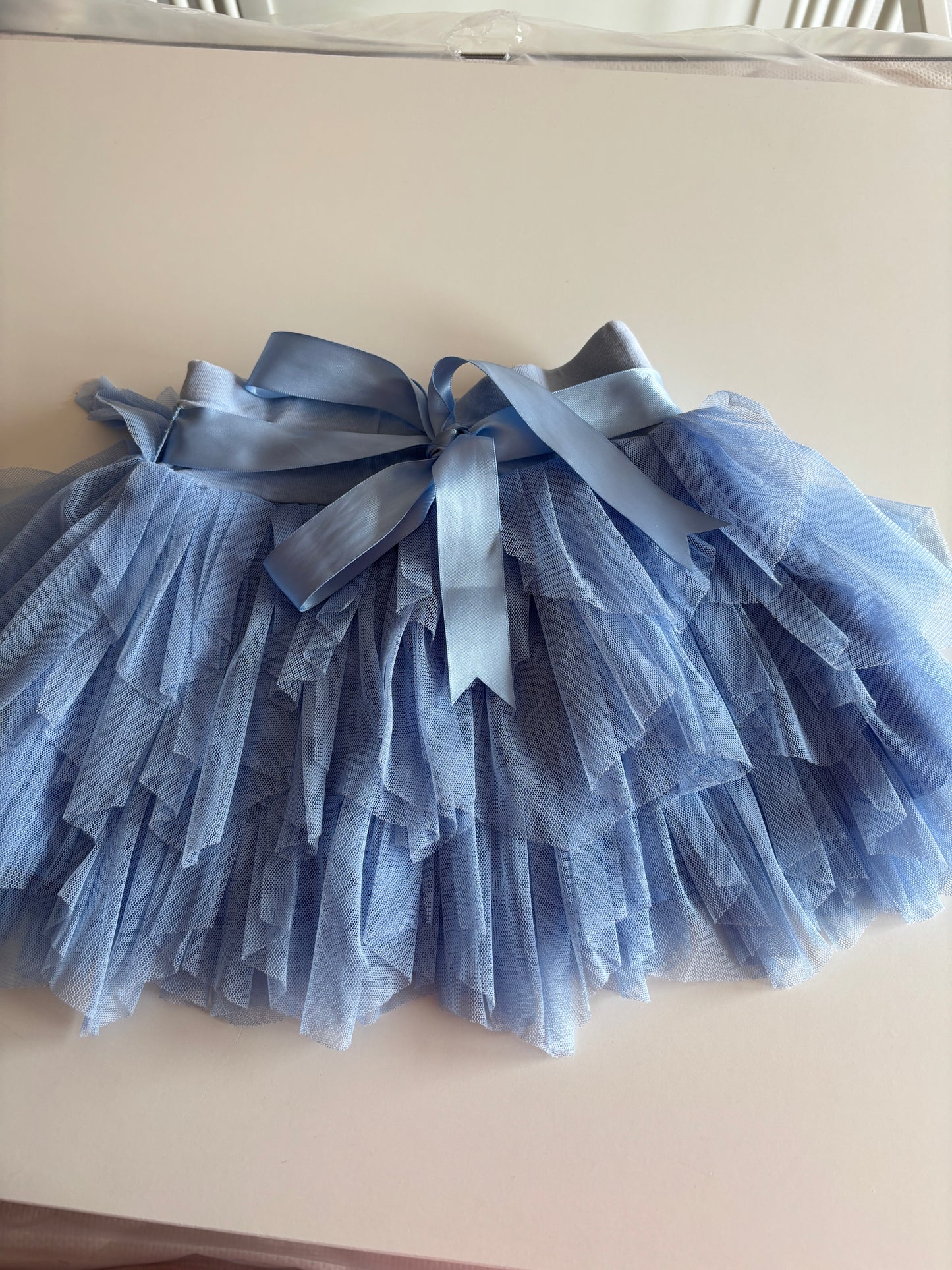 Lichtblauw ballerinarokje