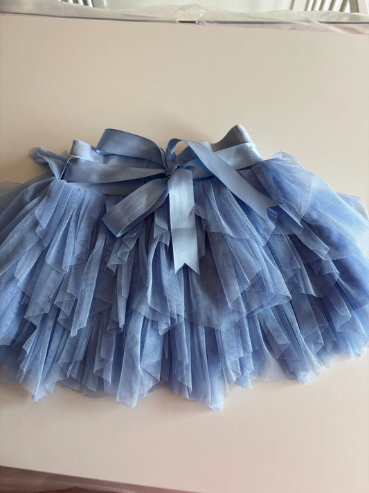 Lichtblauw ballerinarokje