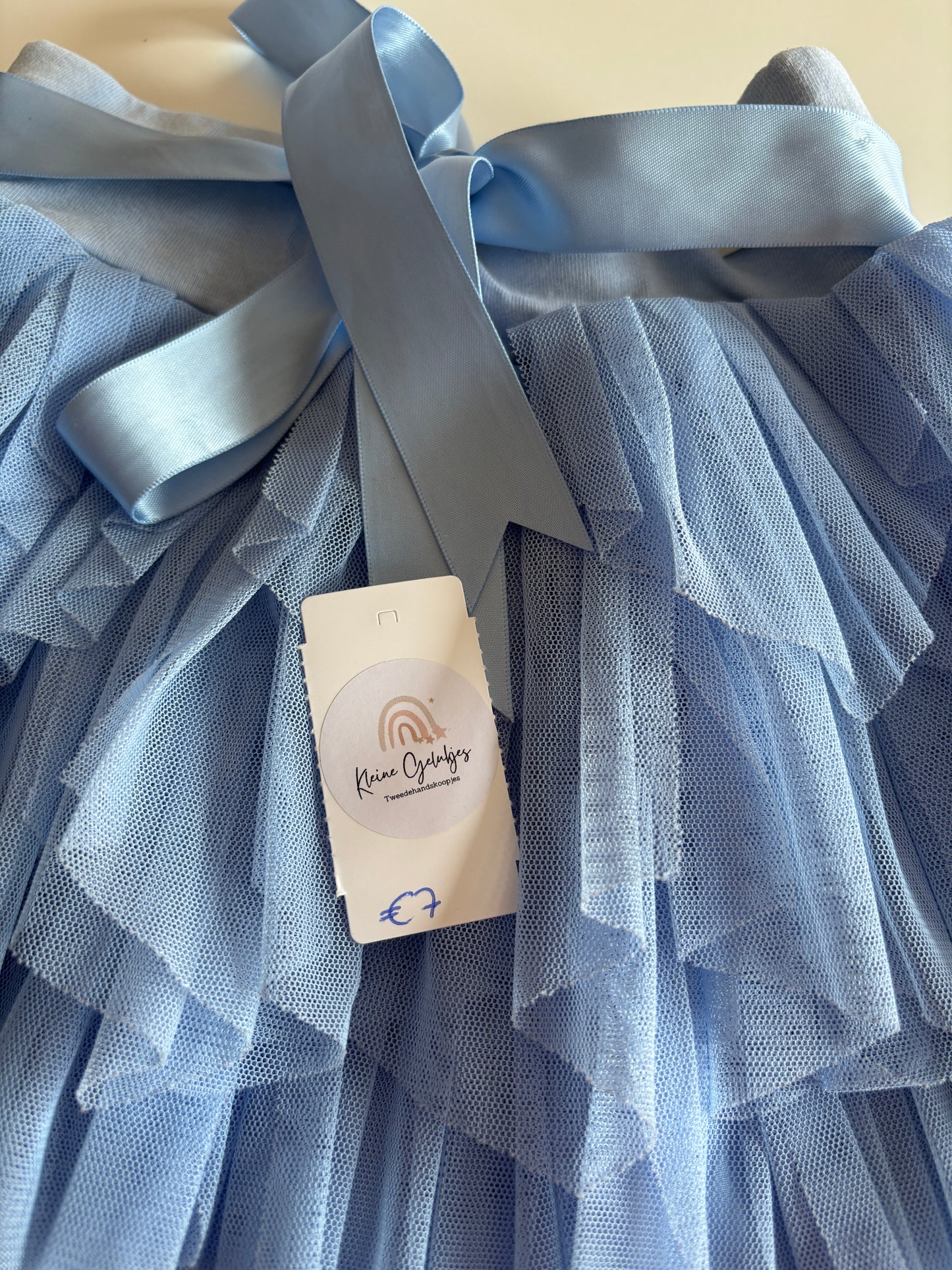 Lichtblauw ballerinarokje