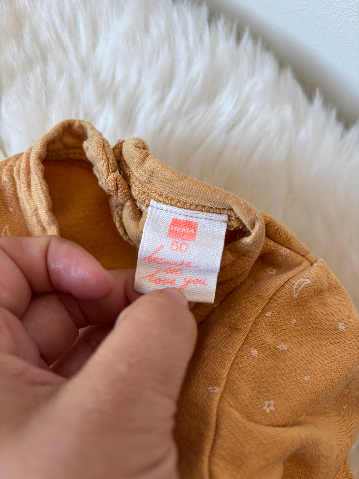 Mosterdgeel setje | Hema | 50