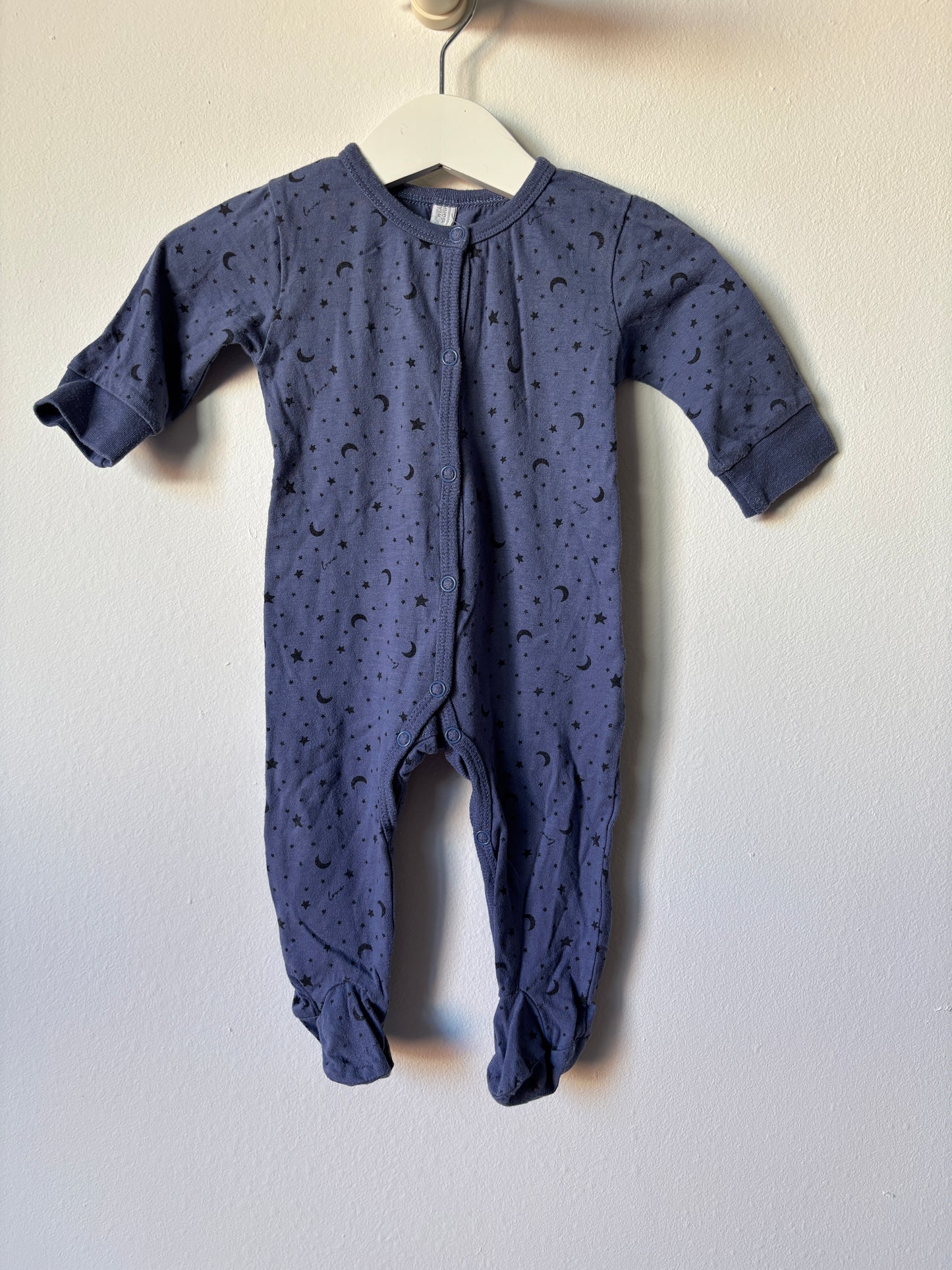 Blauwe pyjama | Wibra | 50/56