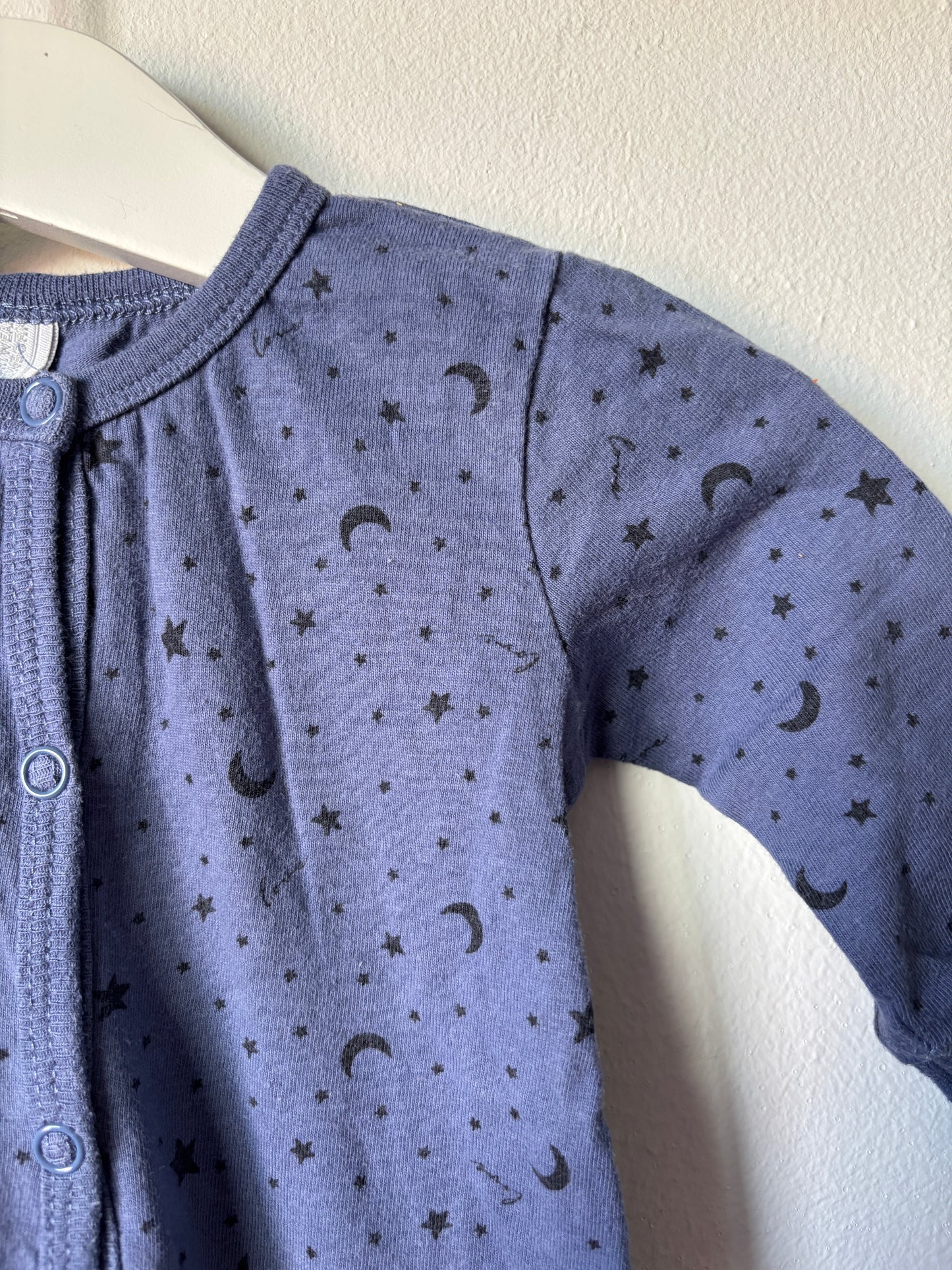 Blauwe pyjama | Wibra | 50/56