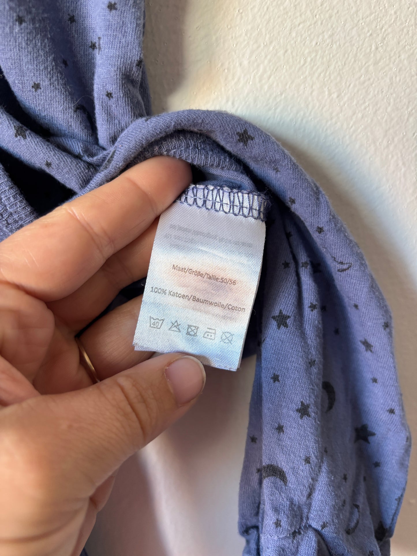 Blauwe pyjama | Wibra | 50/56