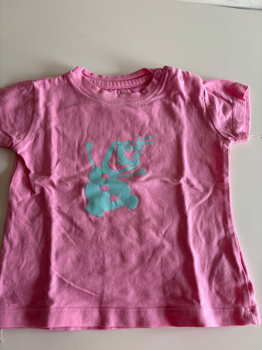 Lichtroze T-shirt Olaf