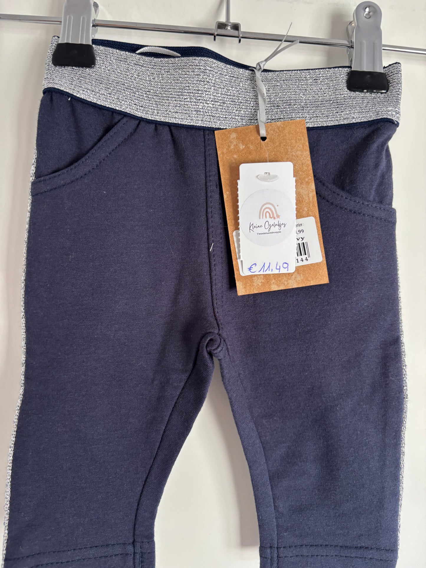 Marineblauwe legging