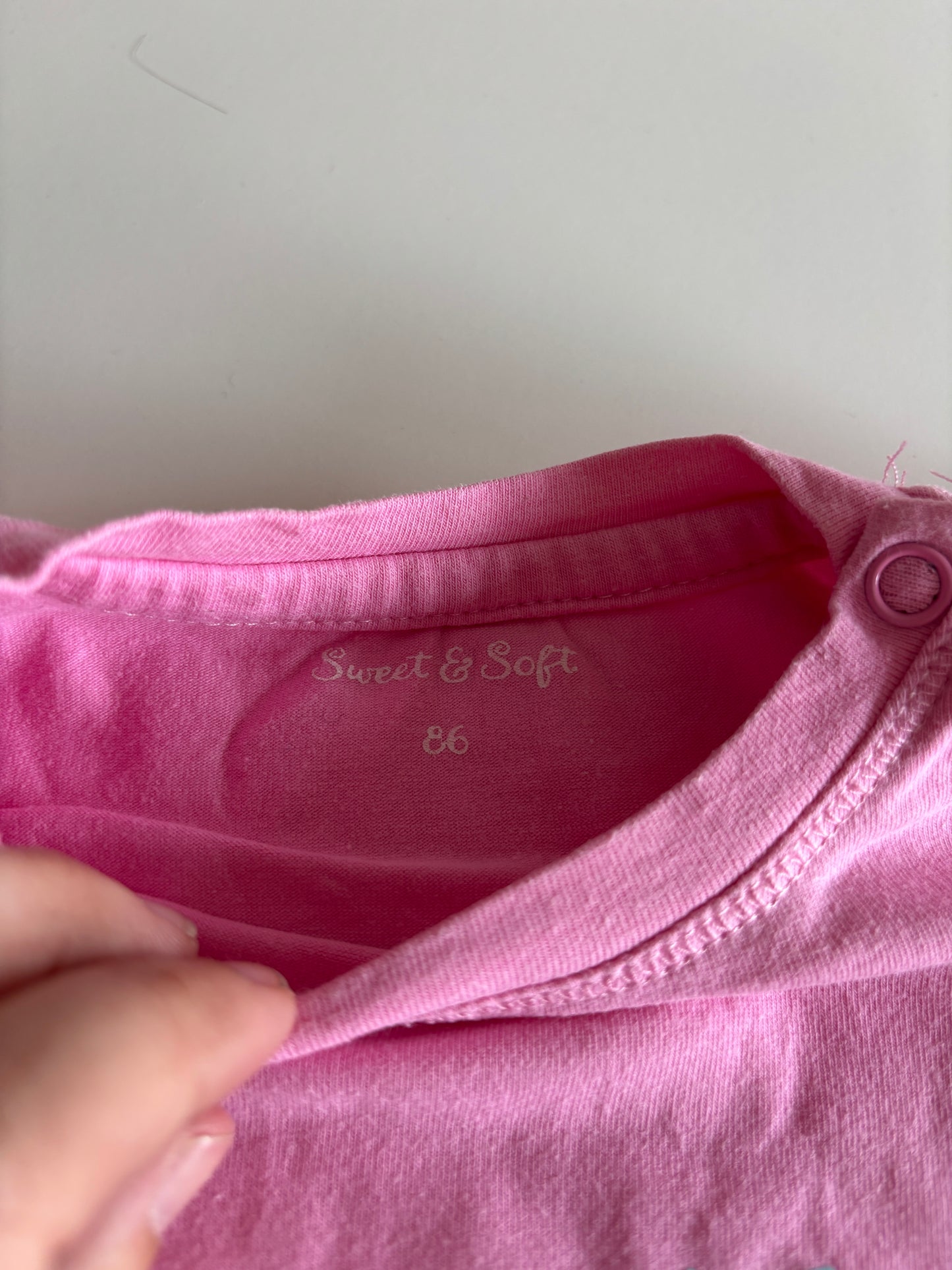 Lichtroze T-shirt Olaf