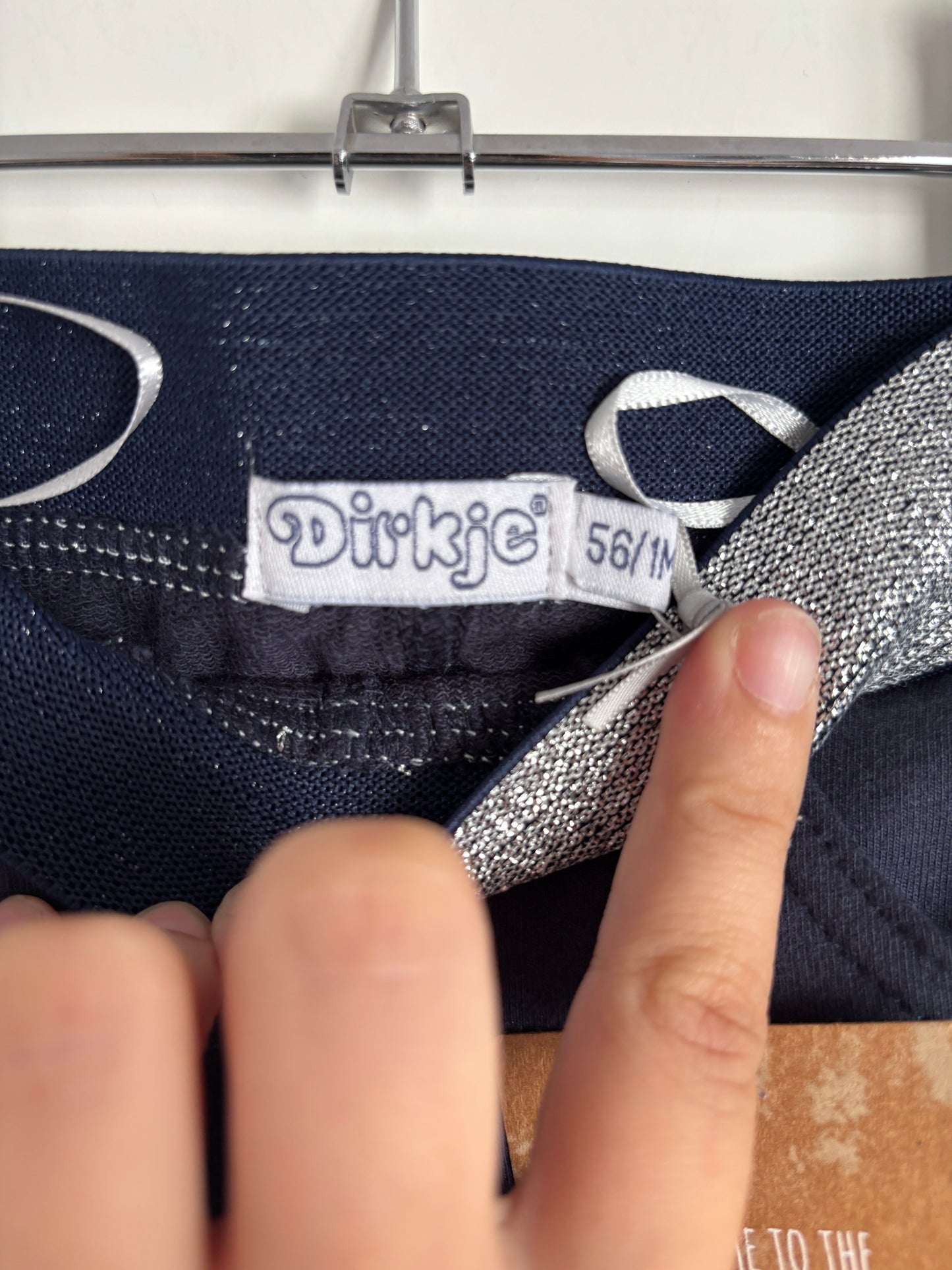 Marineblauwe legging