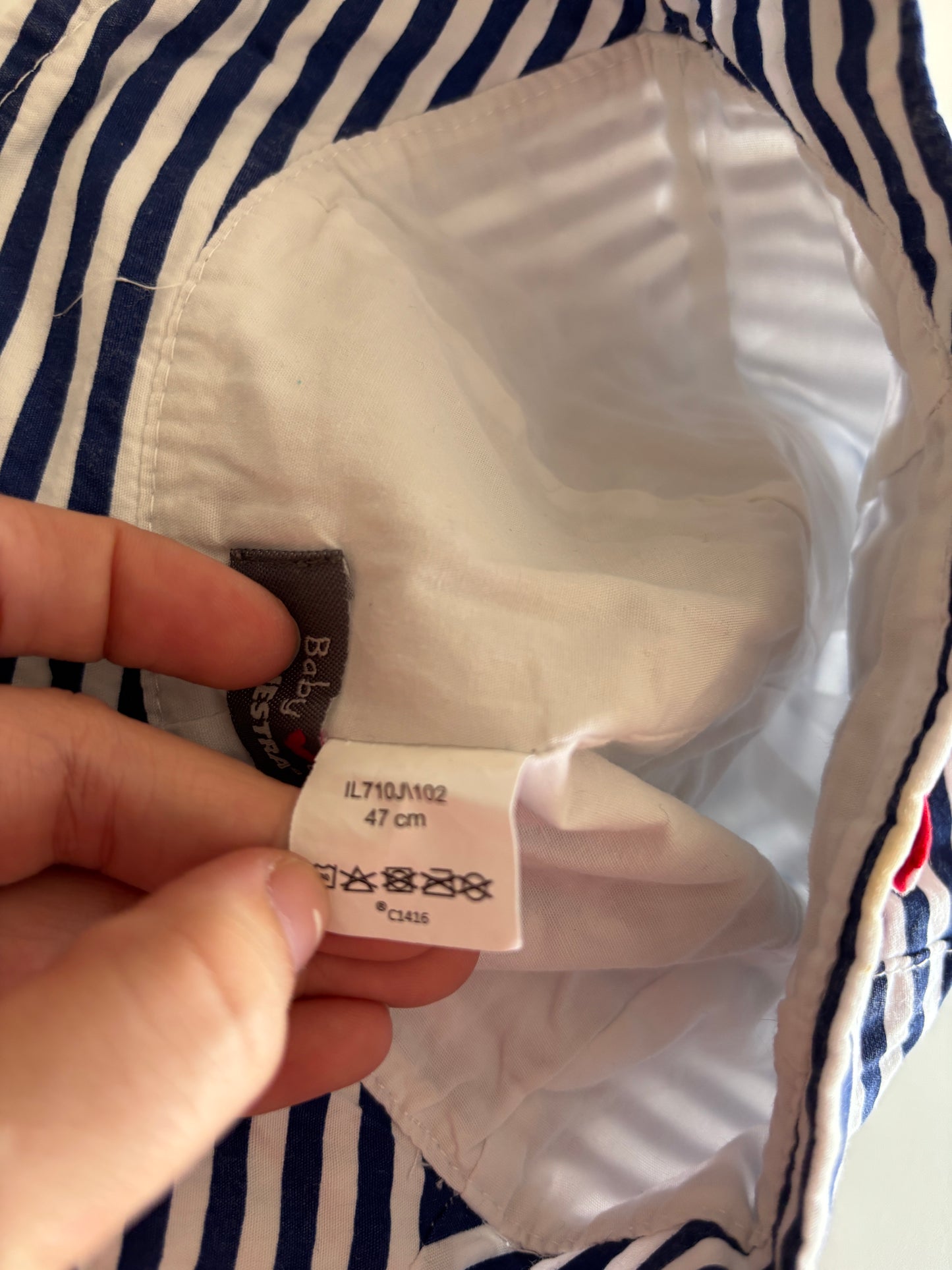 Gestreept zonnehoedje