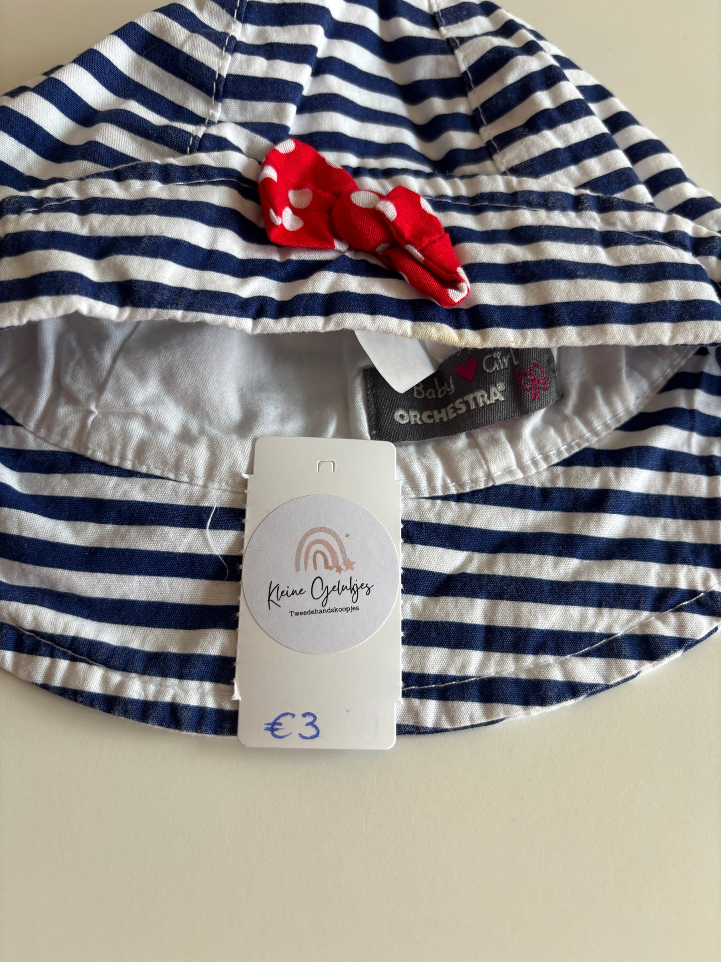 Gestreept zonnehoedje