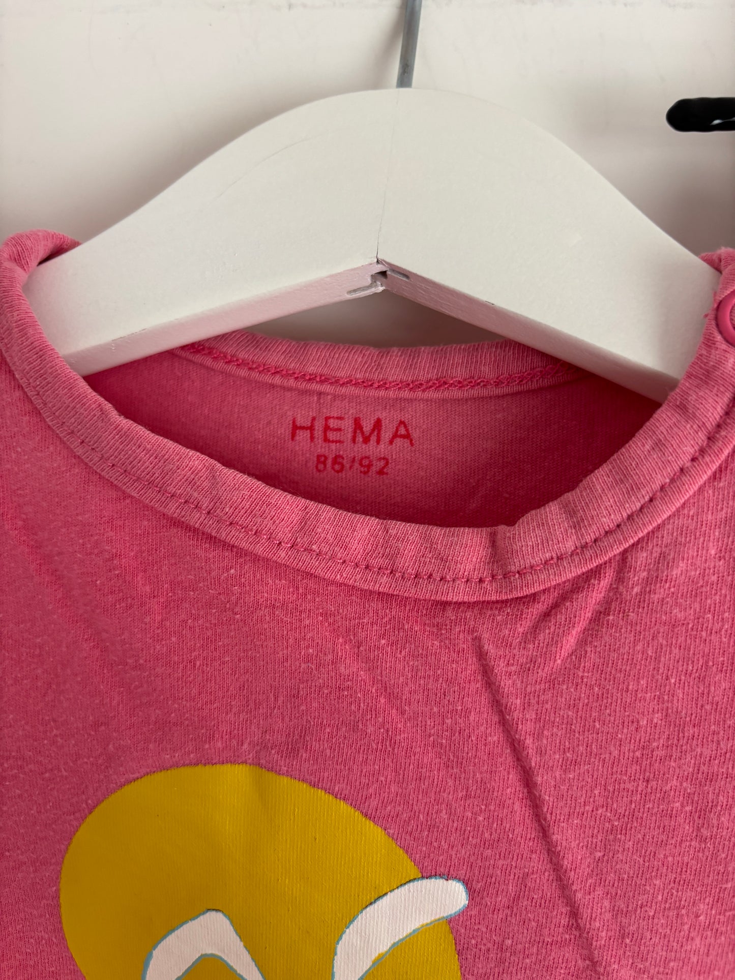 Roze tweedelige pyjama