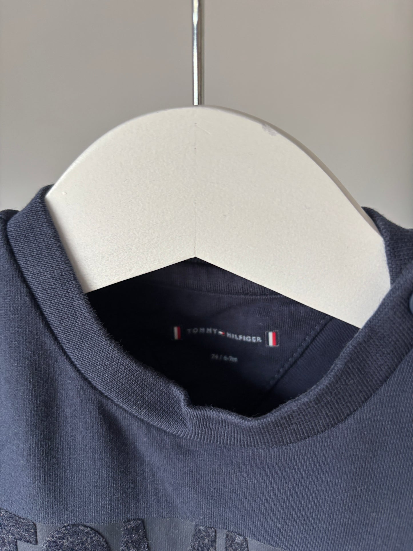 Marineblauwe T-shirt