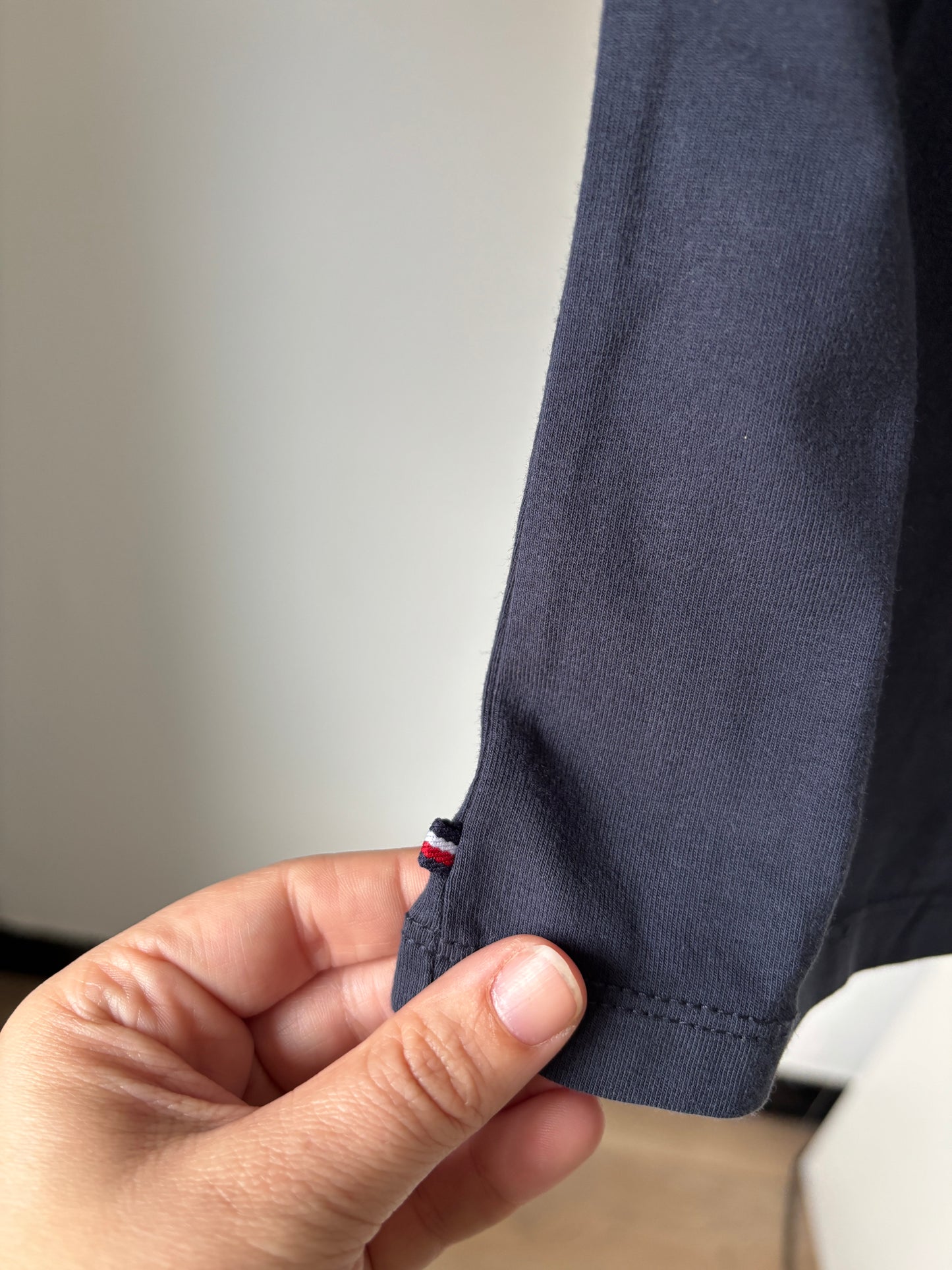 Marineblauwe T-shirt