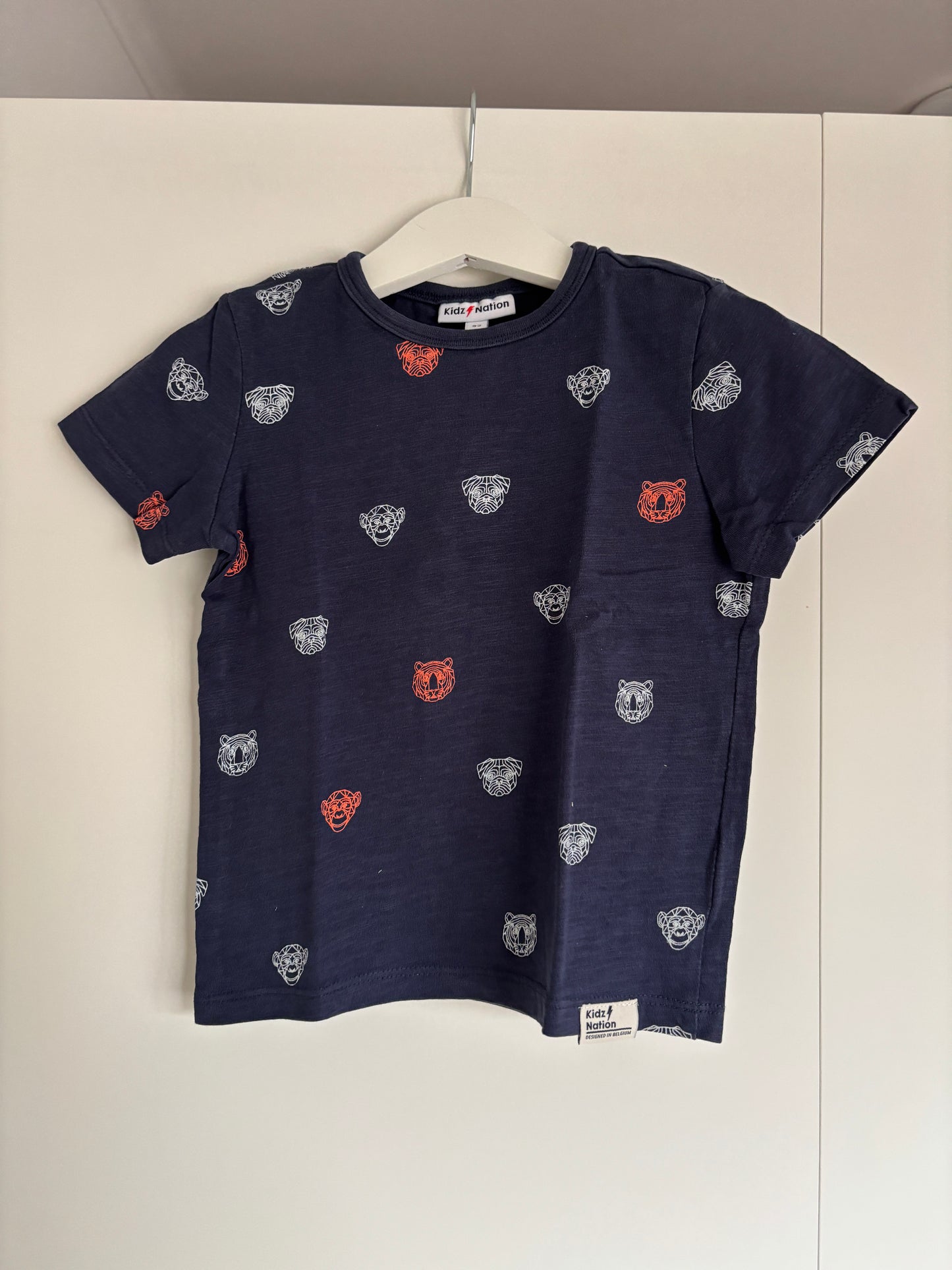 Marineblauwe T-shirt