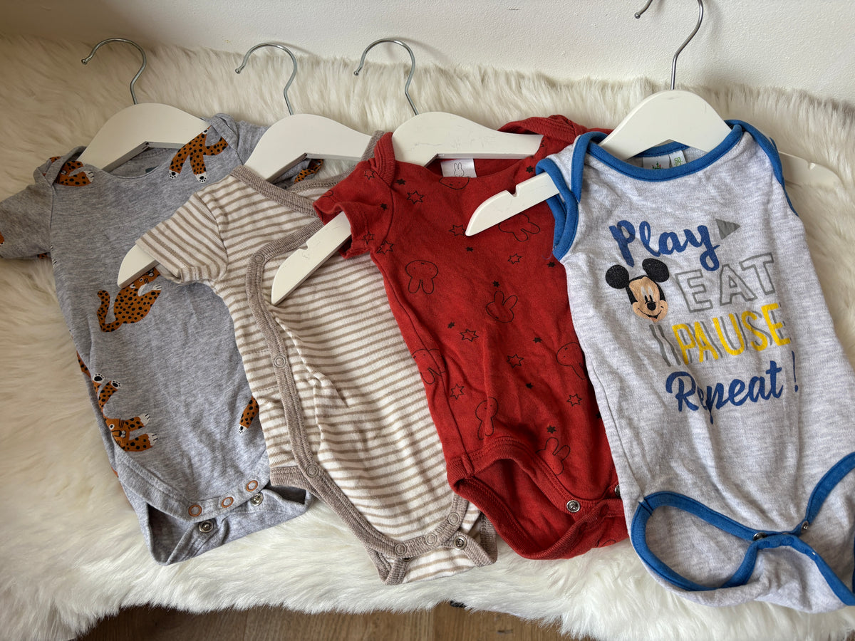 Bundel rompers (4) | 50/56