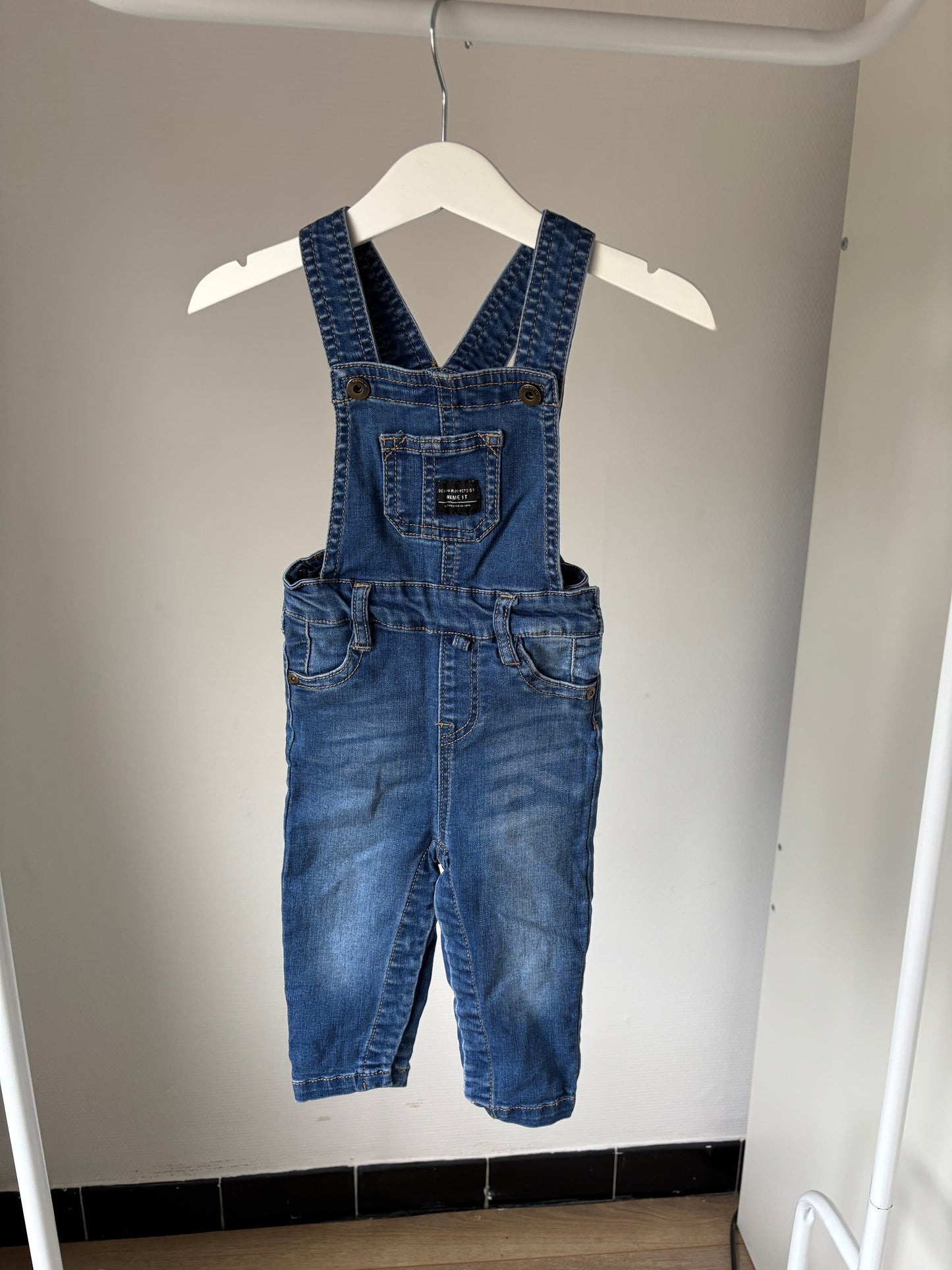 Jeans tuinbroek