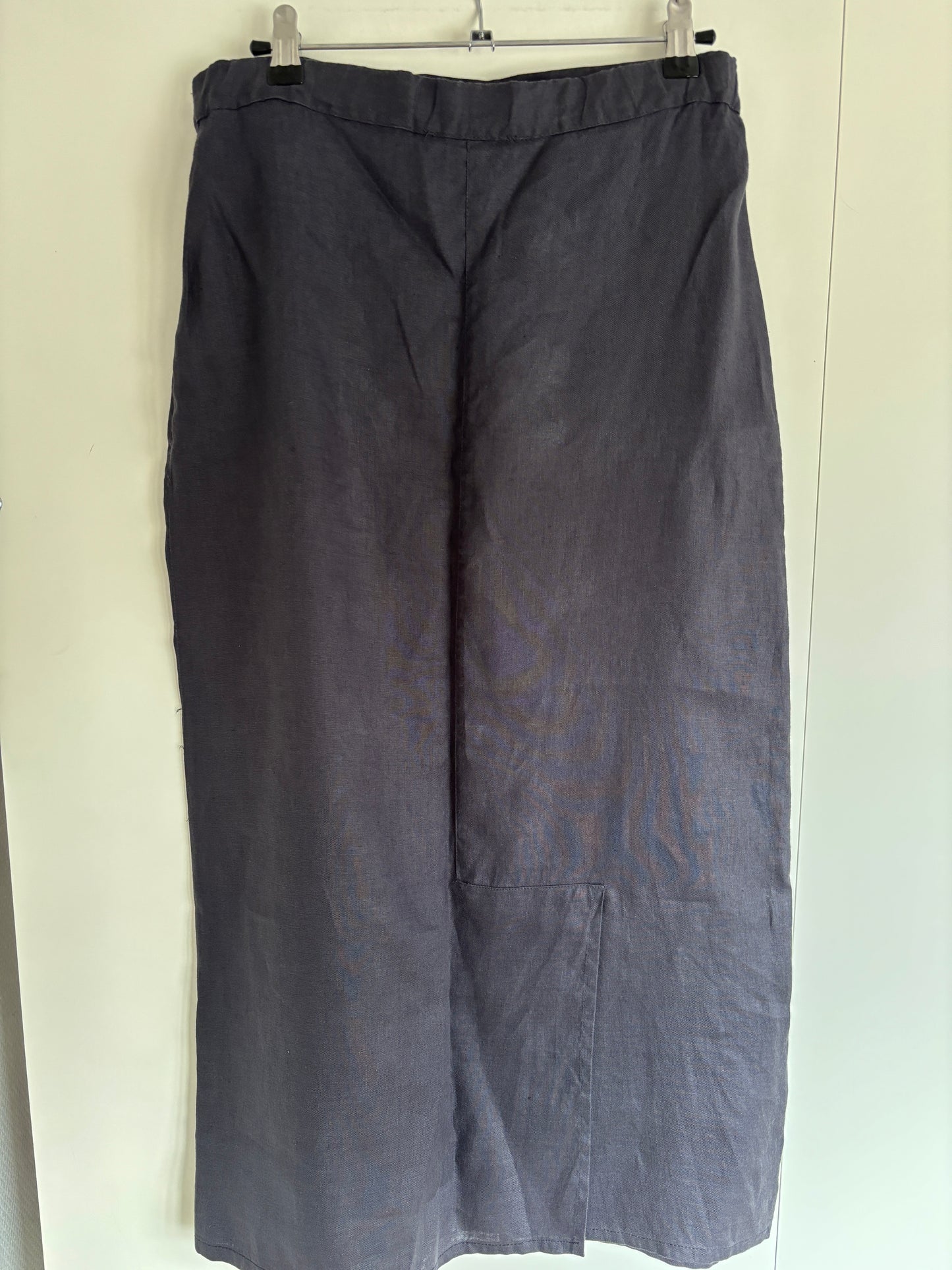 Blauwgrijze lange rok