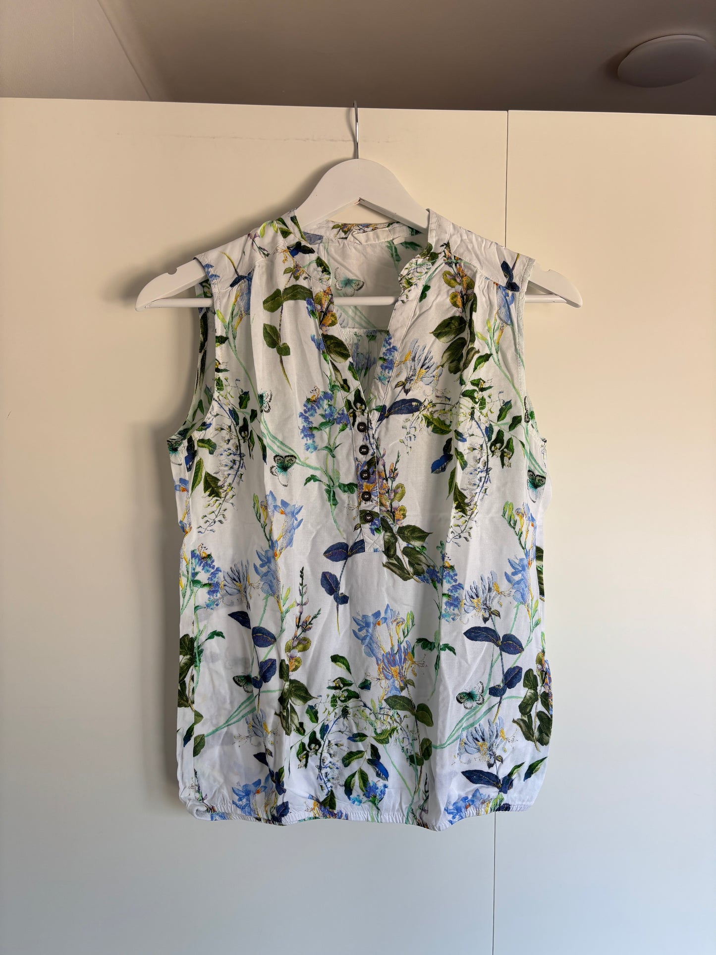 Blouse zonder mouwen