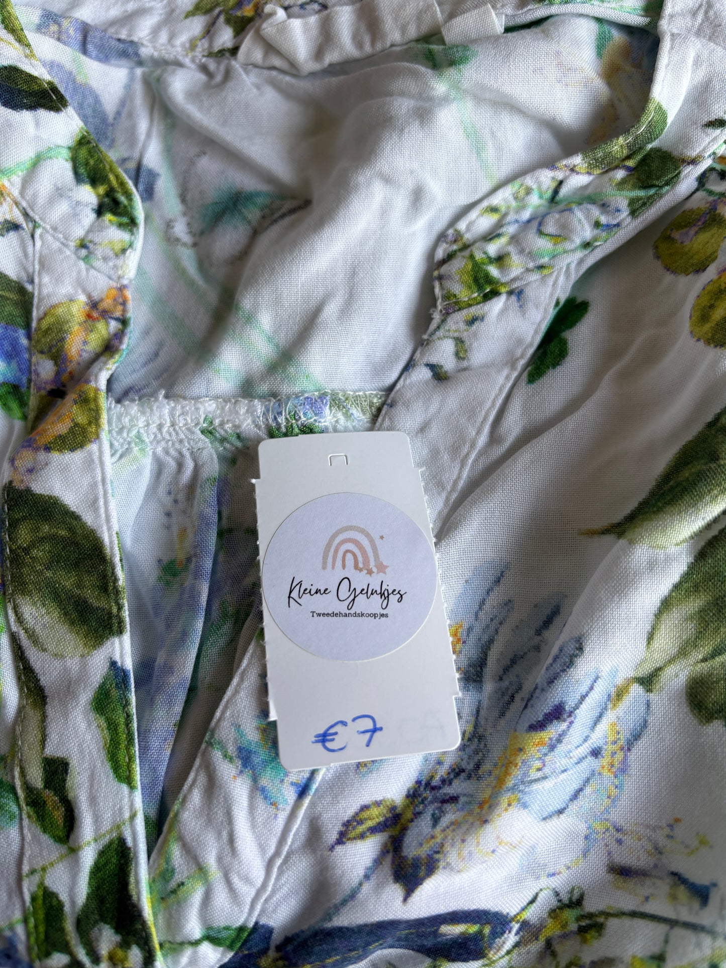 Blouse zonder mouwen