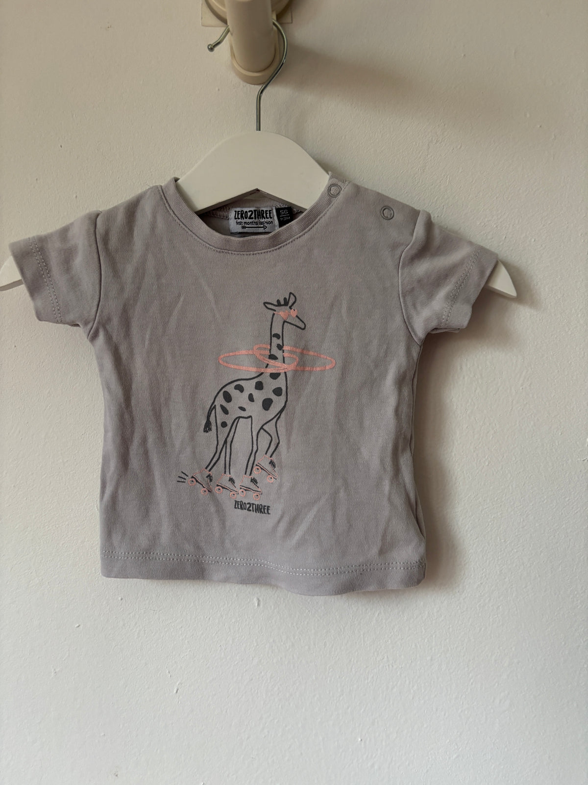 Grijze T-shirt | Zero2Three | 56