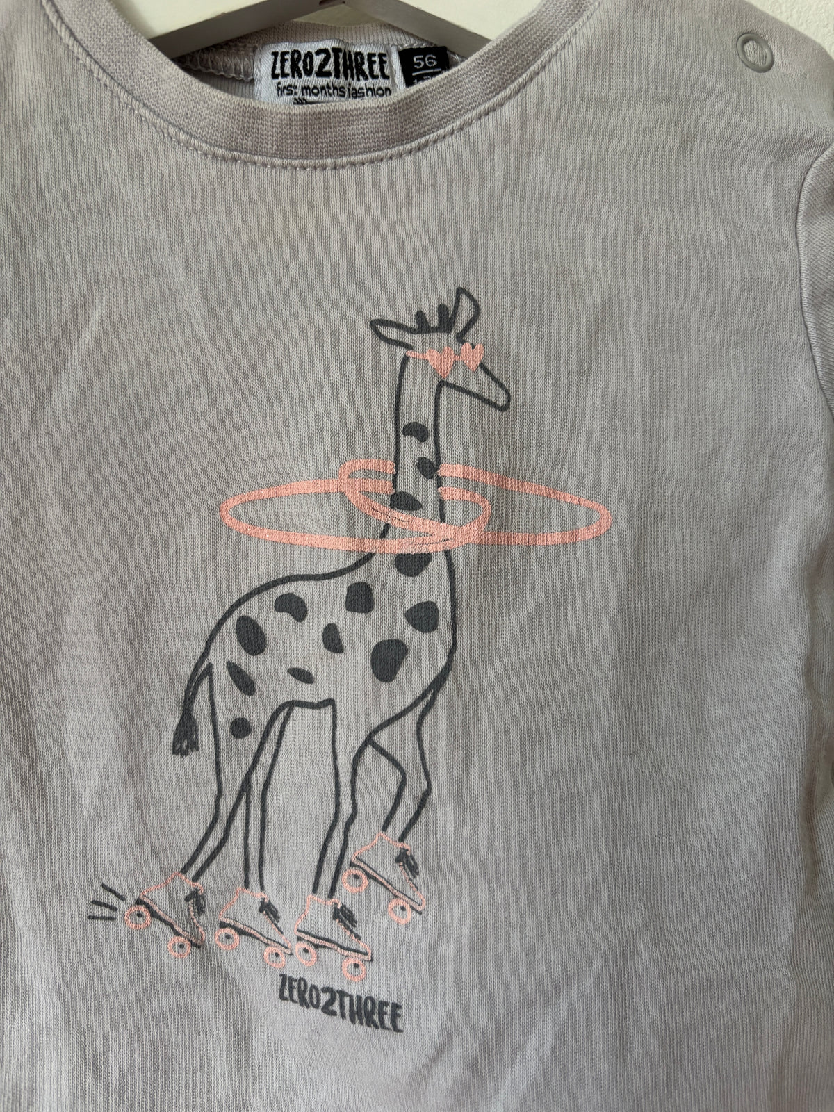 Grijze T-shirt | Zero2Three | 56