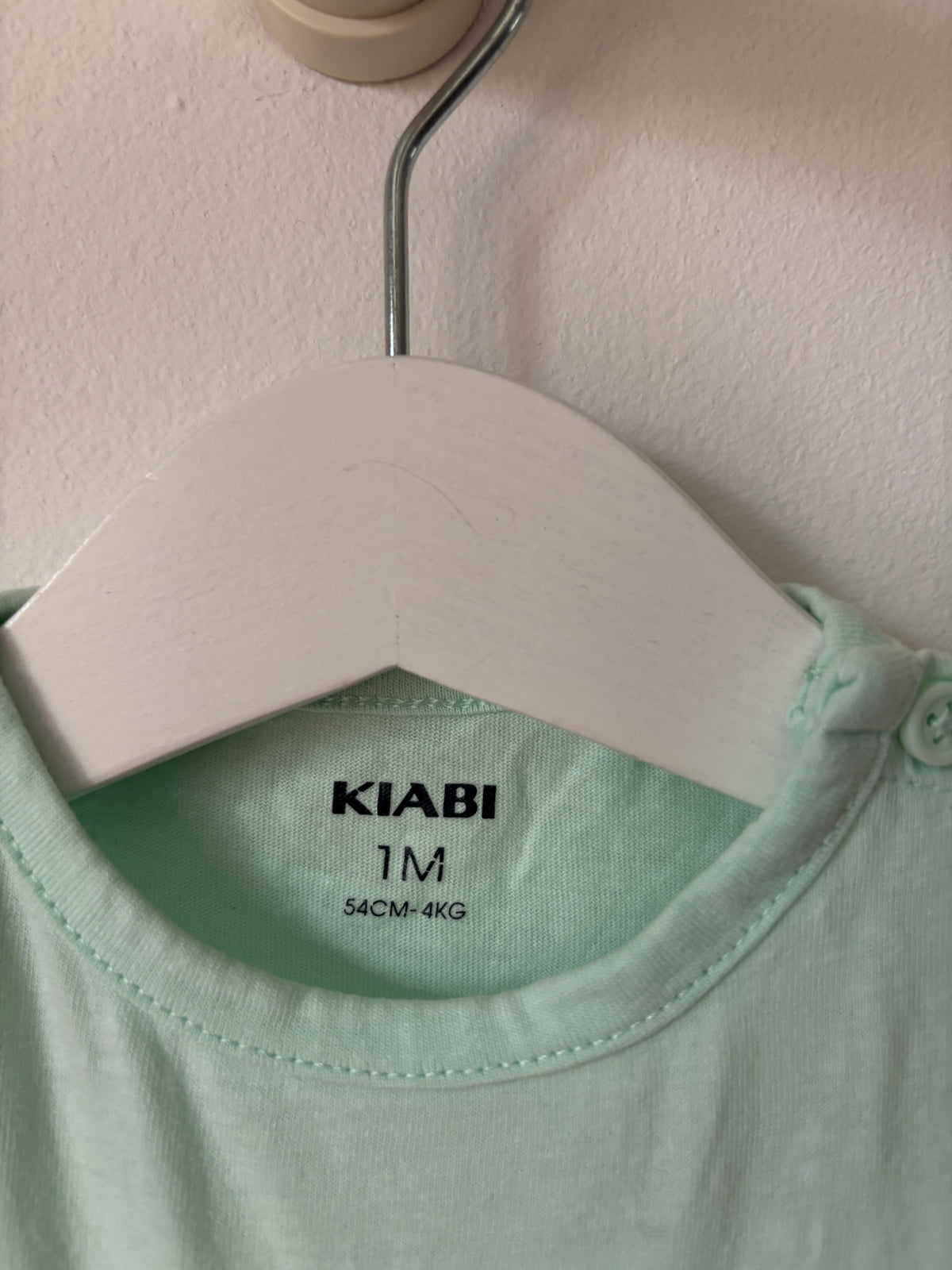 Muntgroene T-shirt | Kiabi | 56