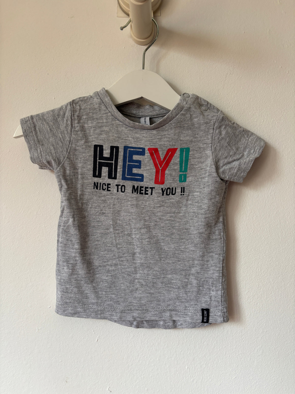 Grijze T-shirt | Wibra | 56