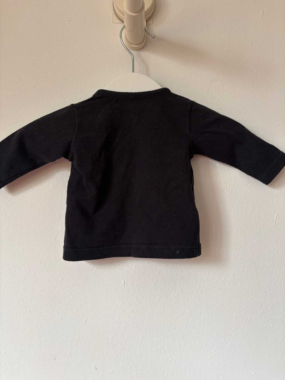 Zwarte longsleeve | 1+ in the family | 56
