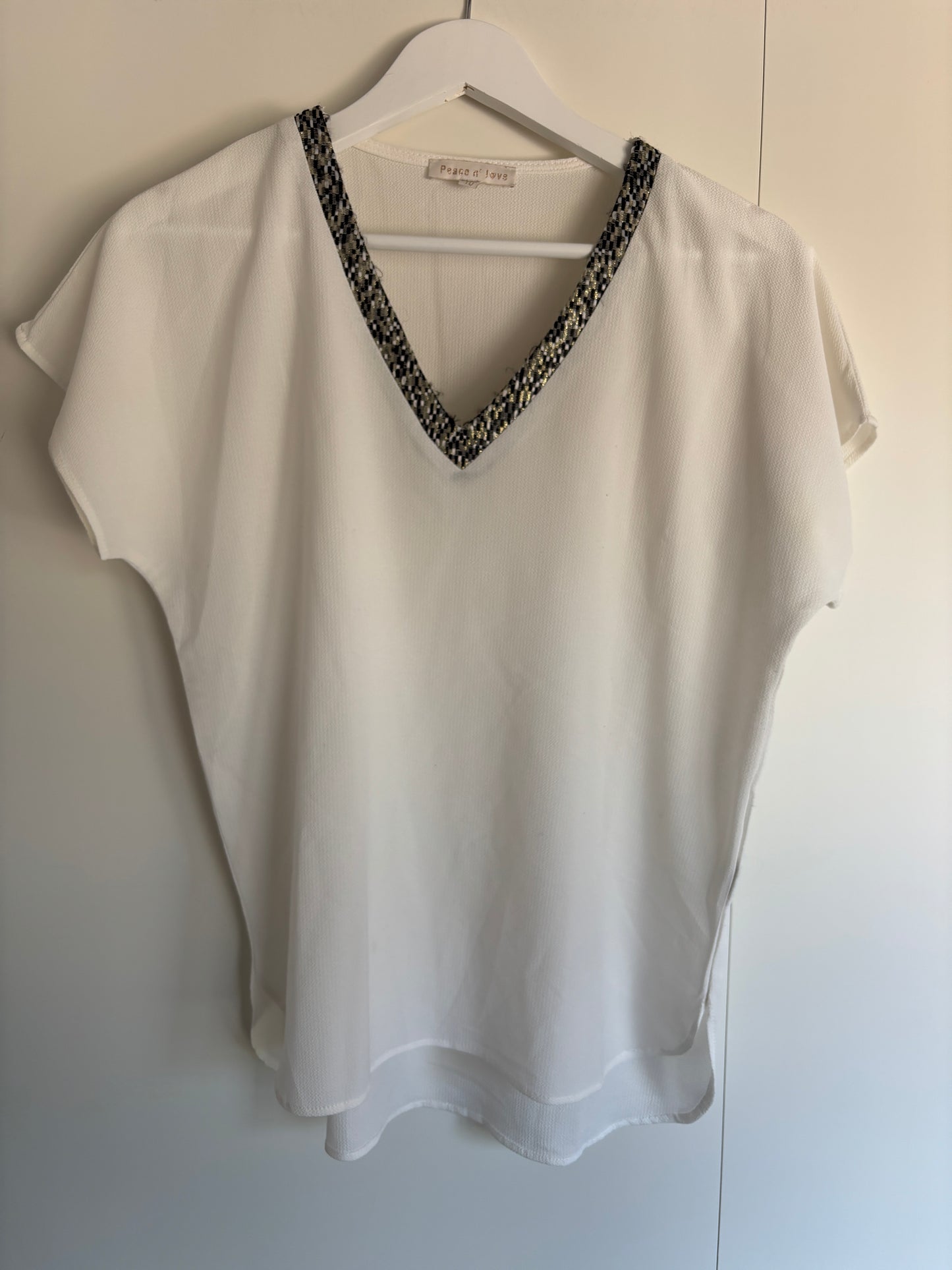 Witte blouse