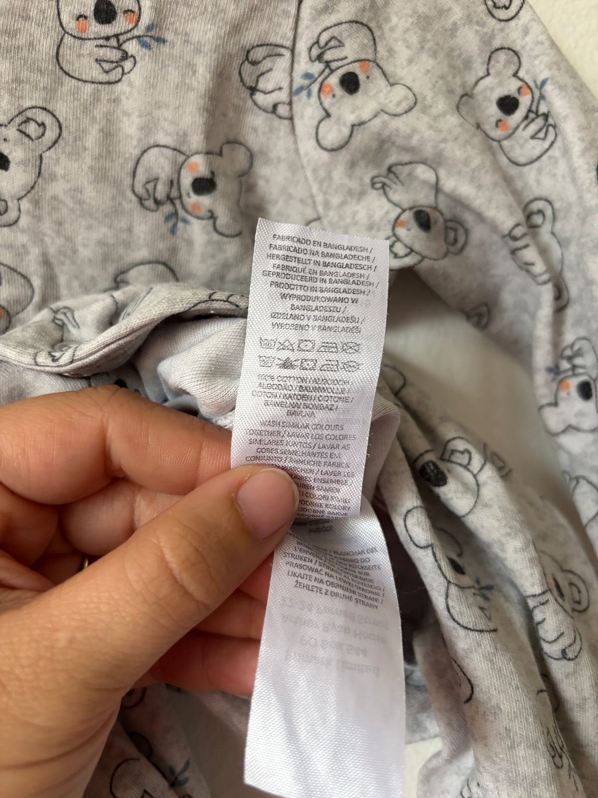 Eendelige pyjama | Primark | 56