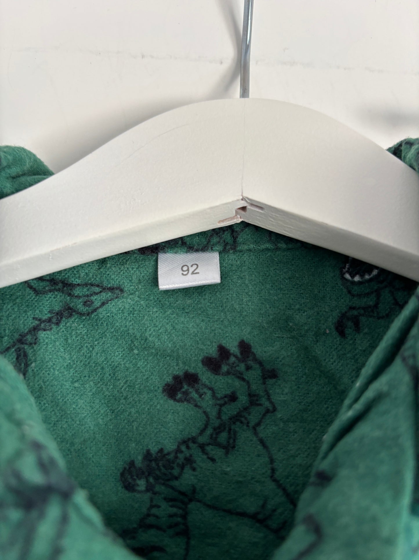 Tweedelige groene pyjama