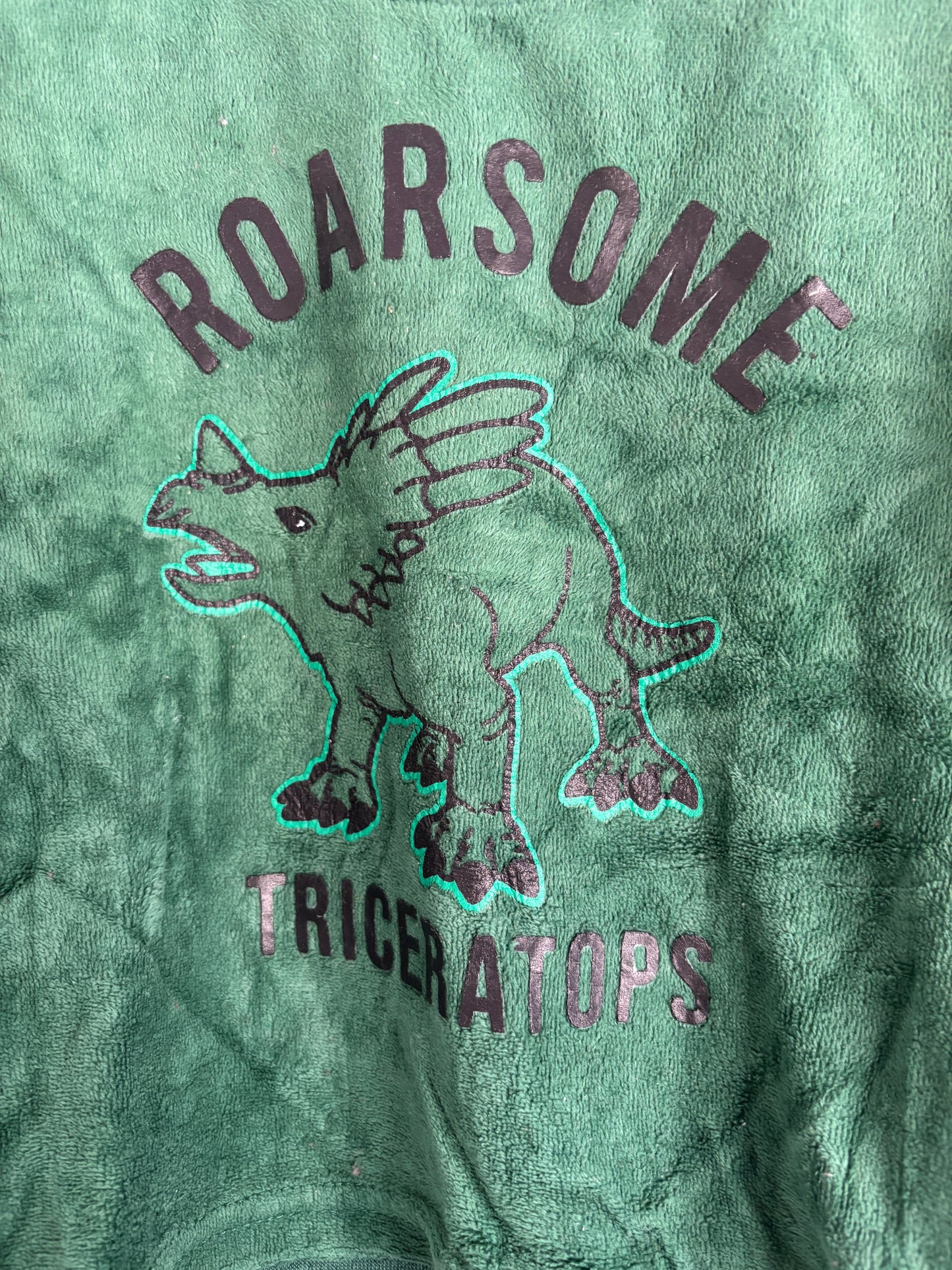 Tweedelige groene winterpyjama