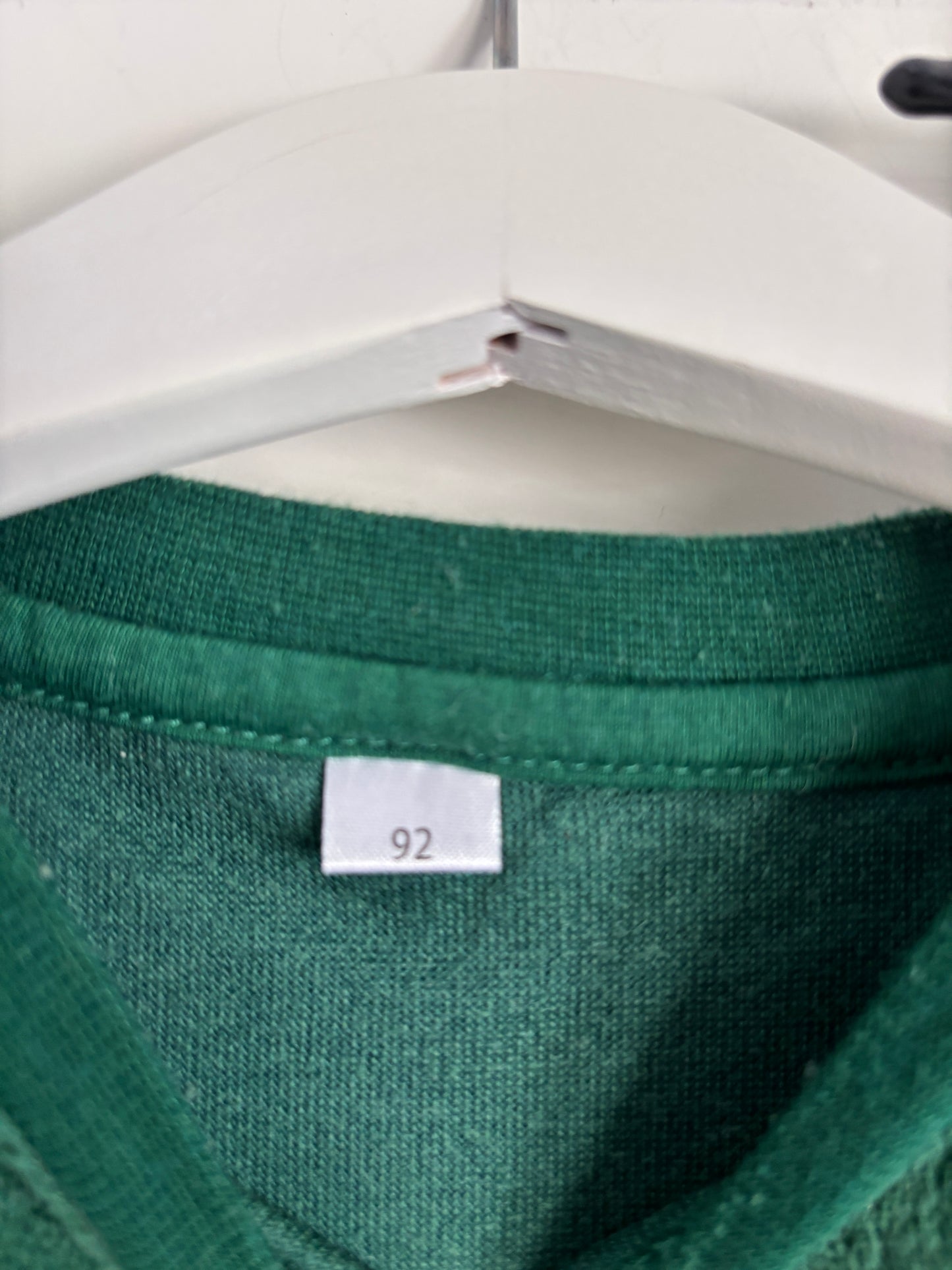 Tweedelige groene winterpyjama